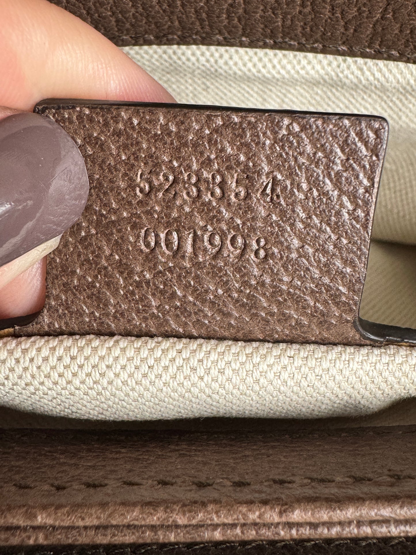 GUCCI GG Supreme Canvas Ophidia Crossbody