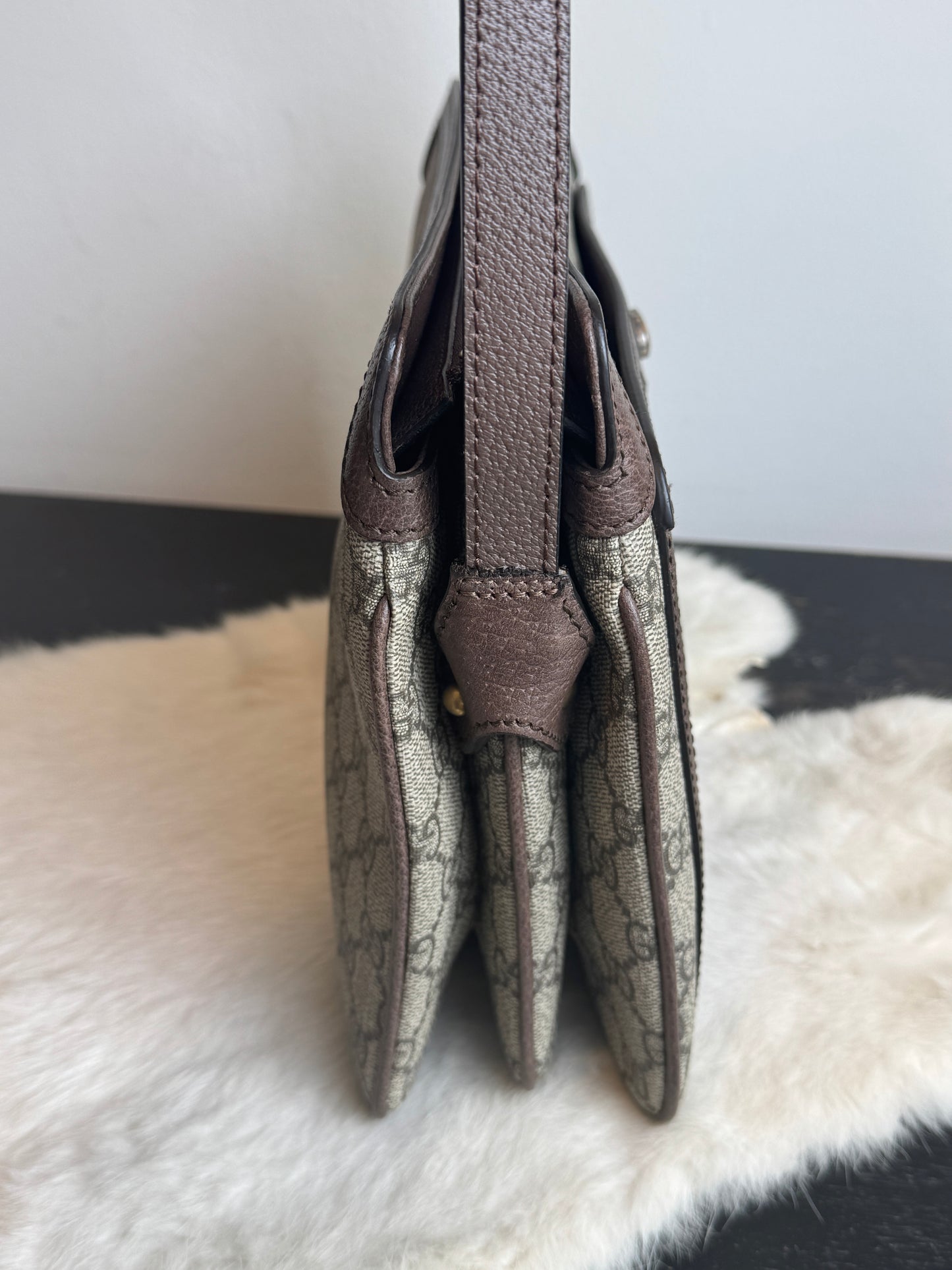 GUCCI GG Supreme Canvas Ophidia Crossbody