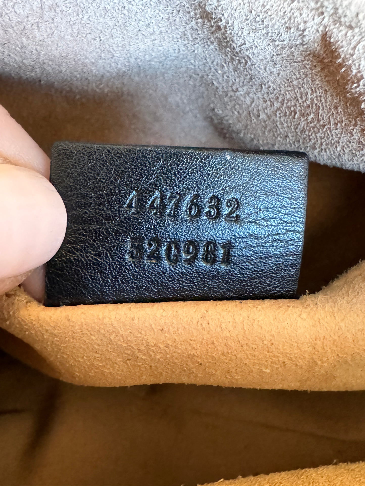 GUCCI Black Leather GG Marmont Small Camera Bag