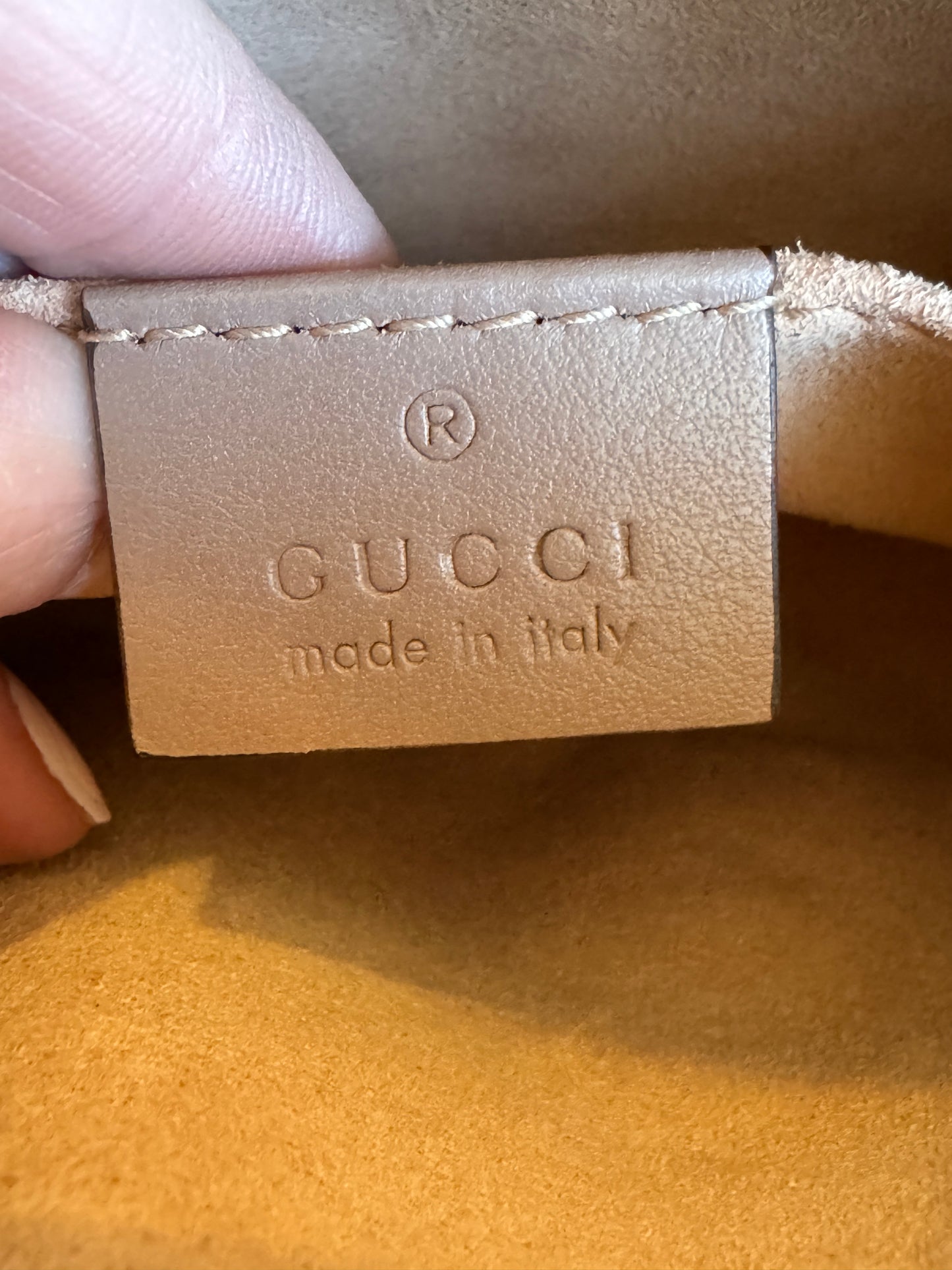 GUCCI Mini Marmont Camera Bag Blush