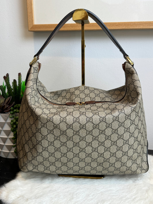 GUCCI GG Supreme Linea Hobo