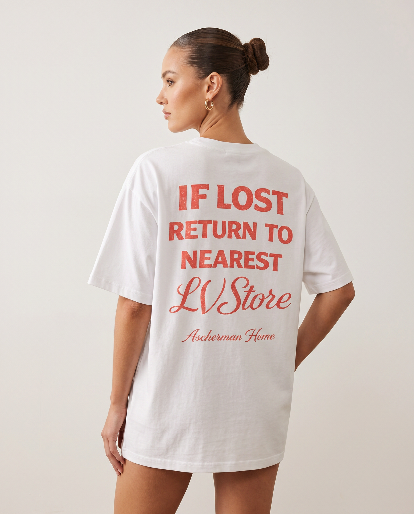 If Lost Return to Nearest LV Store Graphic Tee