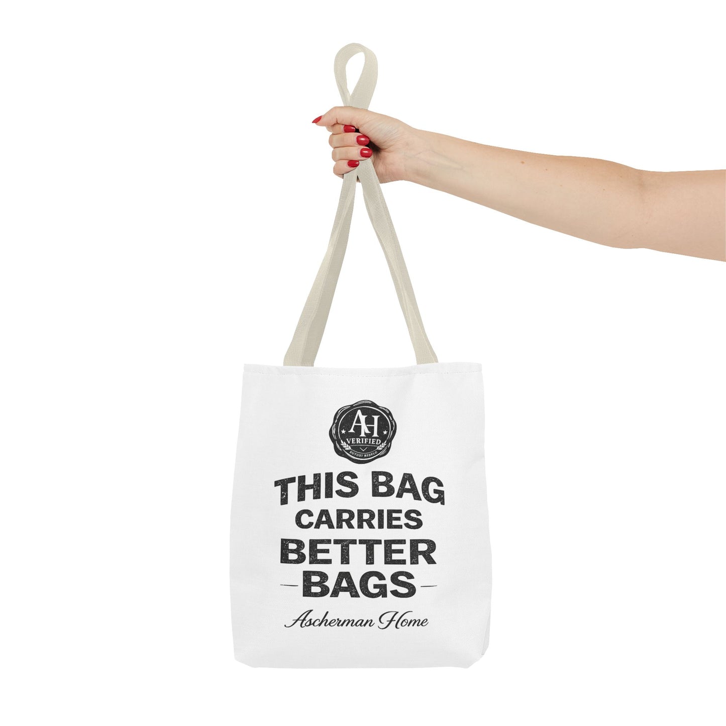 Stylish Poly-Canvas Tote Shopper