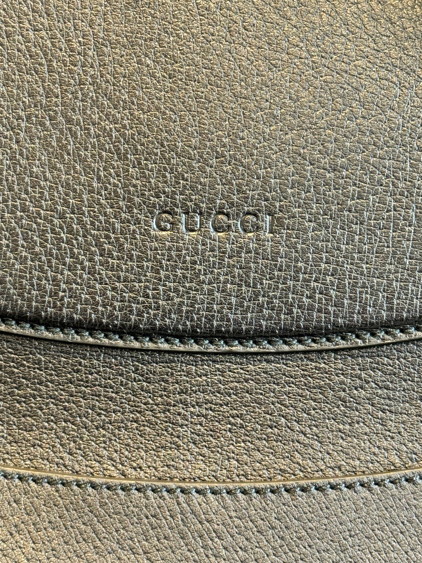 GUCCI Linea Totem Large Black Tote Bag