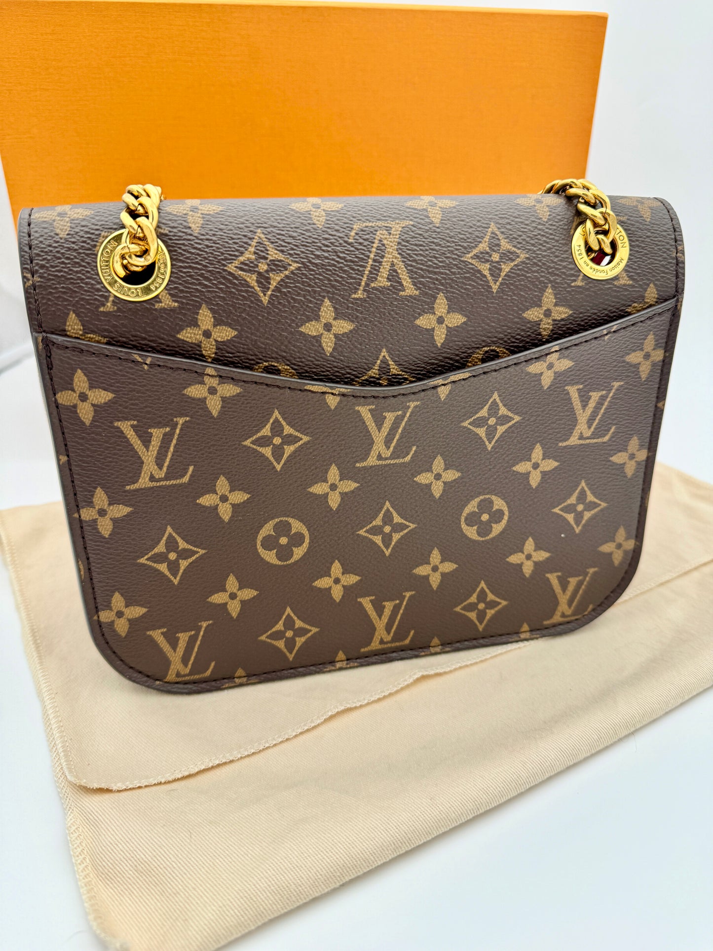 Louis Vuitton Monogram Passy Microchipped