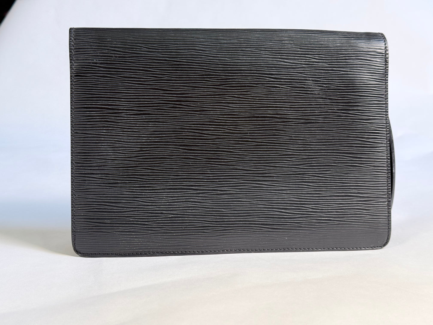 Louis Vuitton Epi Leather Pochette Sellier Dragonne Black Clutch
