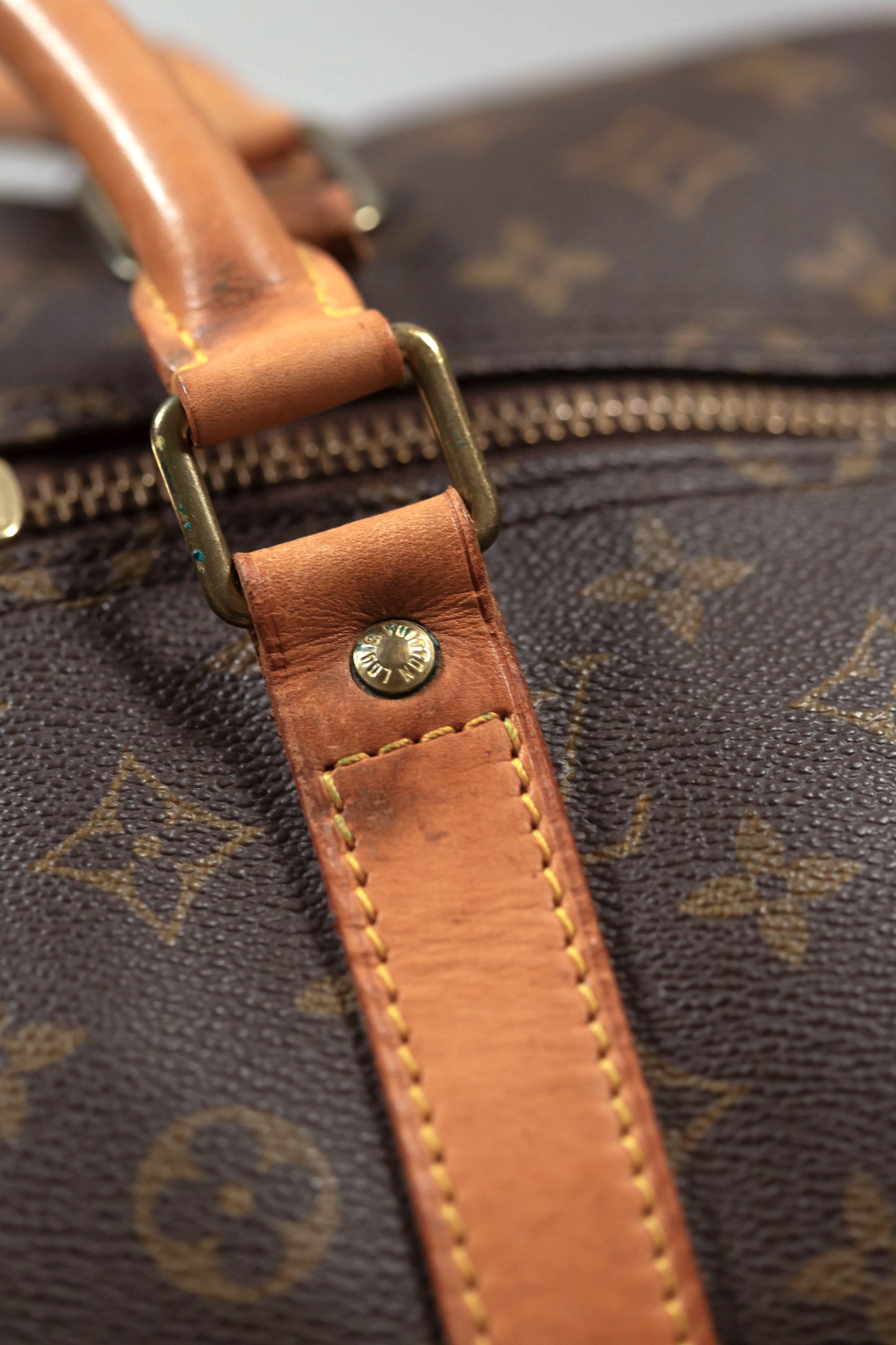 Louis Vuitton Pre-Owned Monogram Keepall 55 Duffel Bag