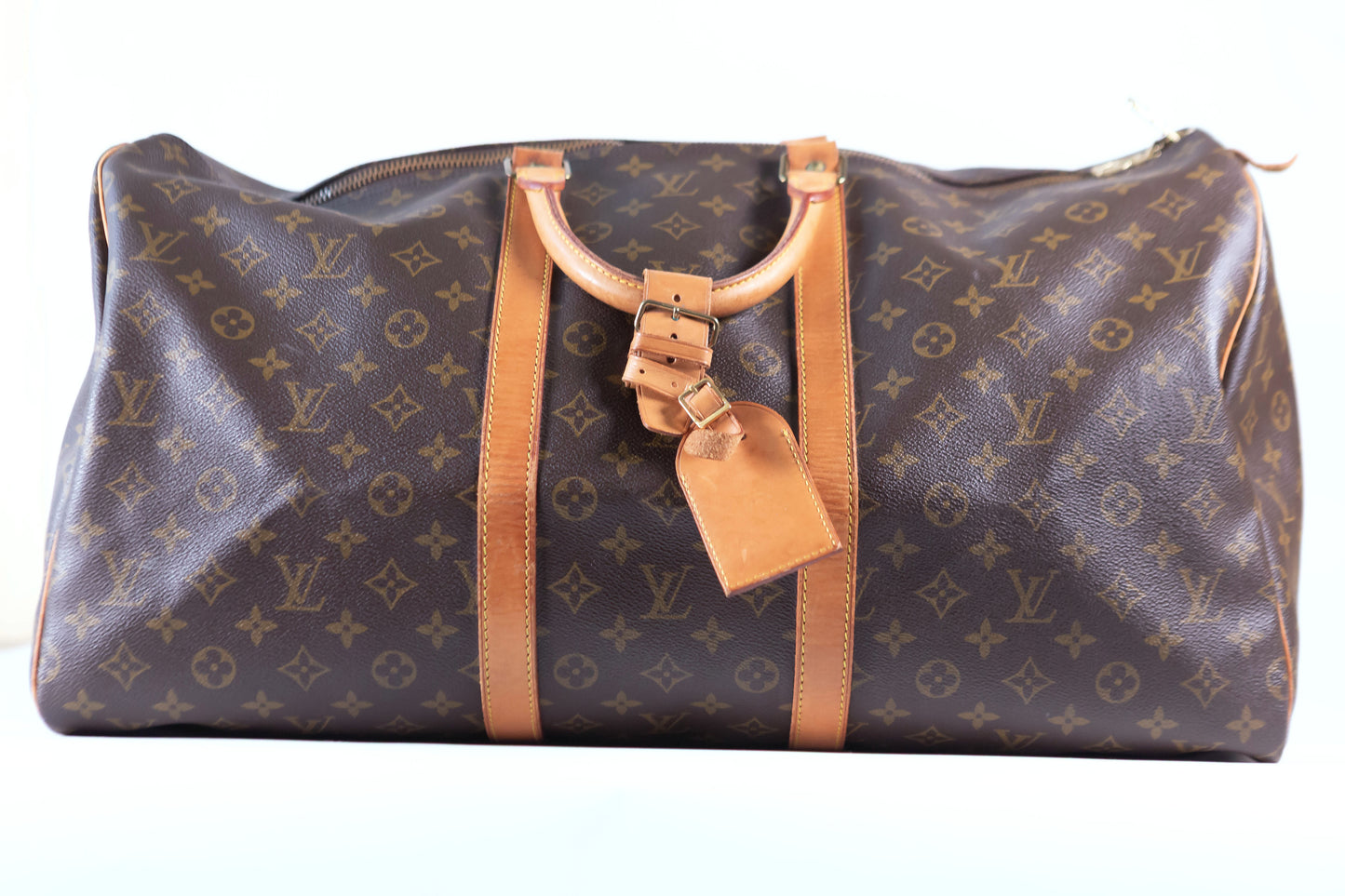 Louis Vuitton Pre-Owned Monogram Keepall 55 Duffel Bag