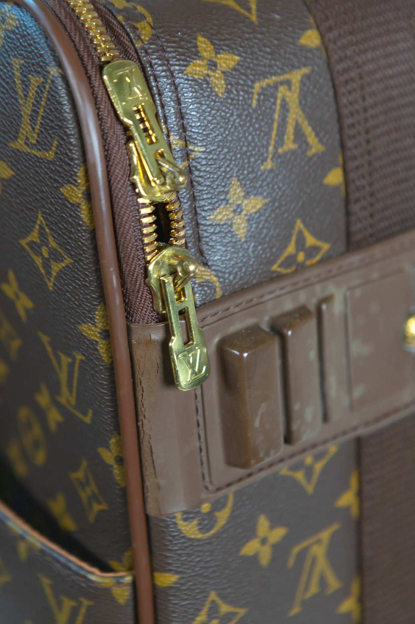 Louis Vuitton Pre-Owned Monogram Pegase 55 Suitcase