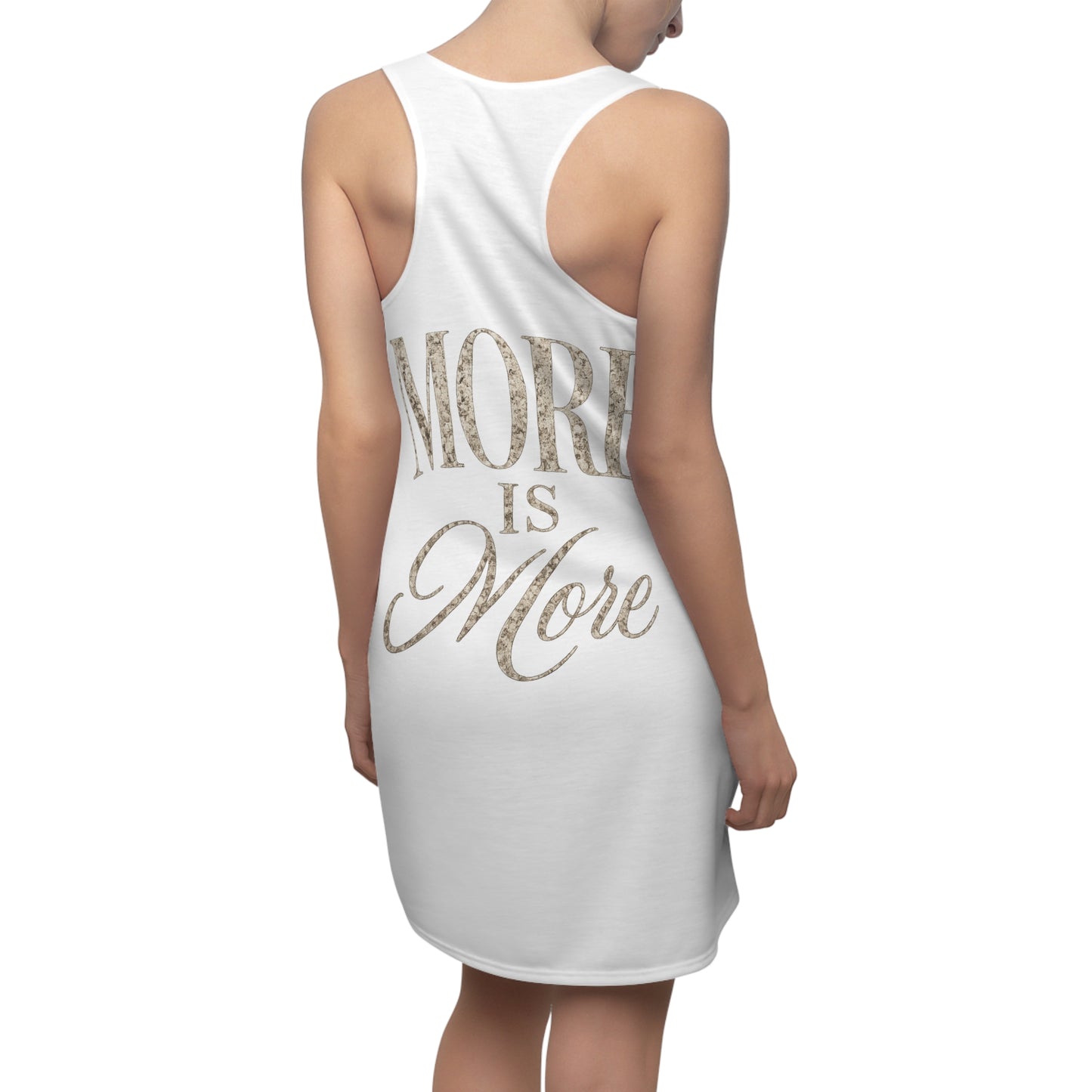 'More Is More' Gold Charm Necklace Cover-Up Dress