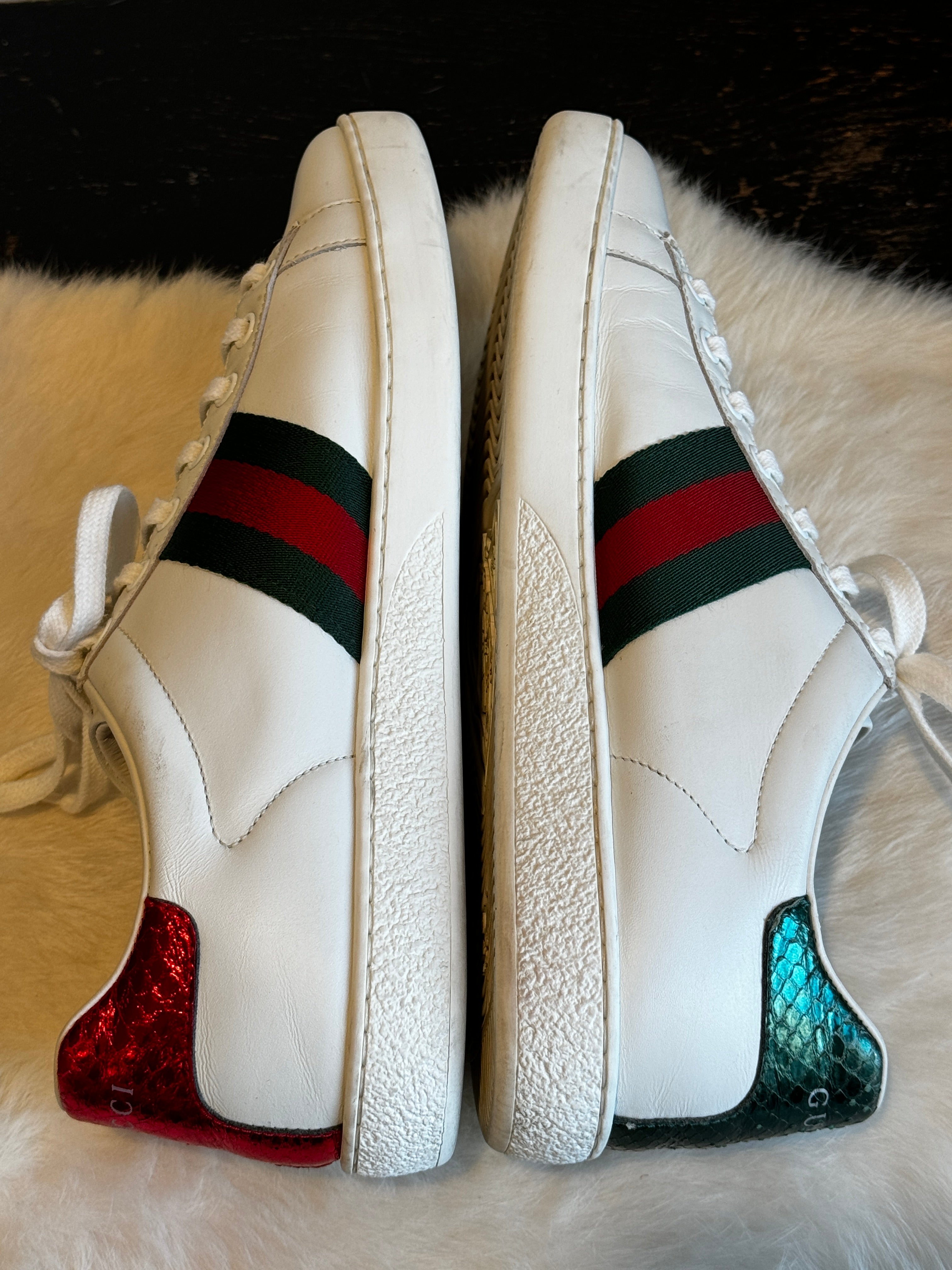 Gucci trainers with hearts online