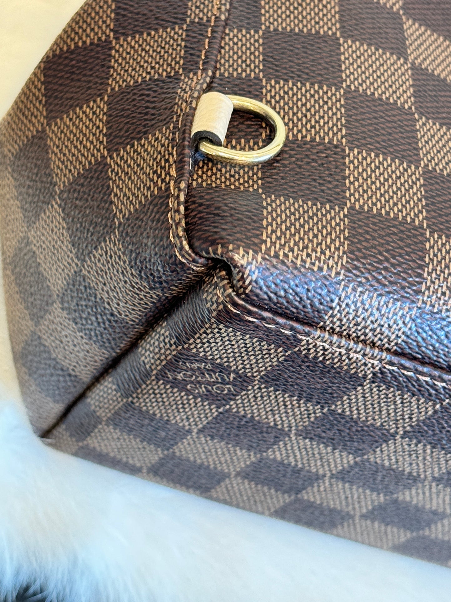 Louis Vuitton Clapton Backpack Damier Ebene/Creme