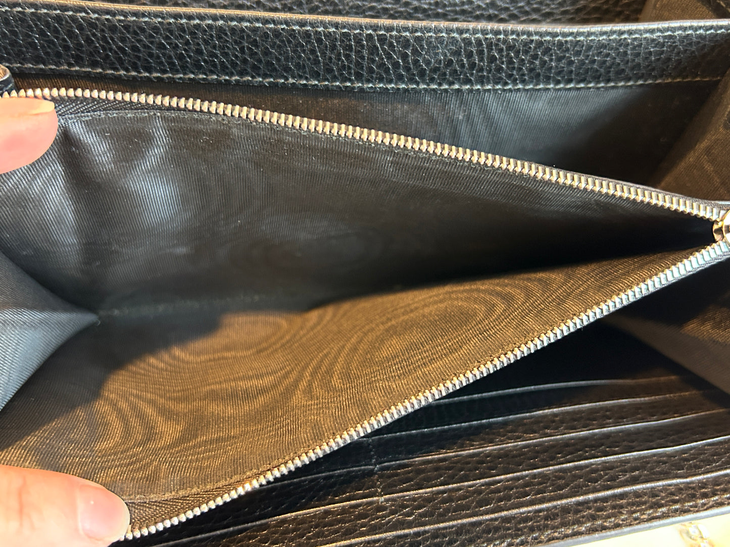 GUCCI Mini Dionysus Chain Wallet Black