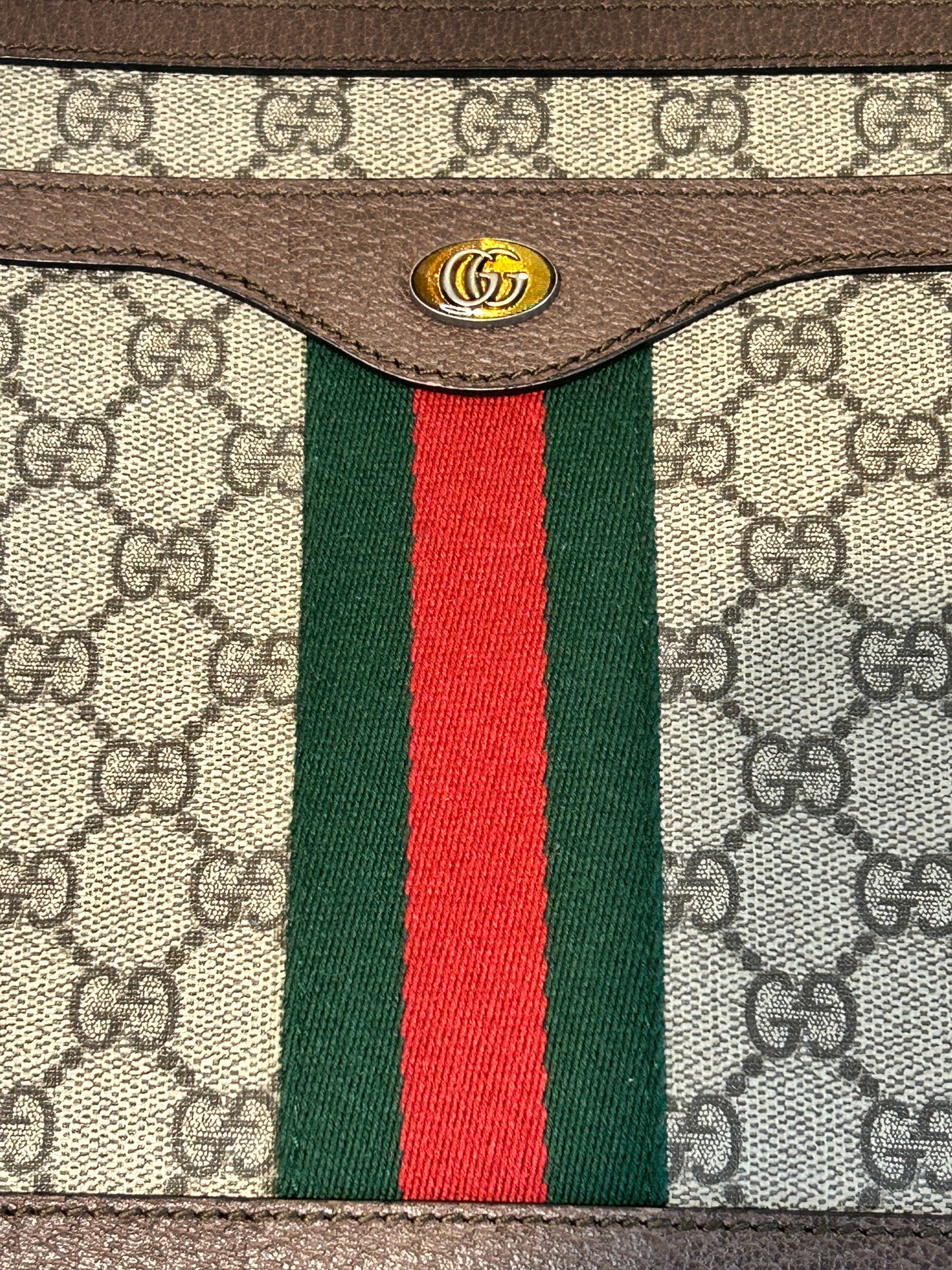 GUCCI GG Supreme Canvas Ophidia Crossbody