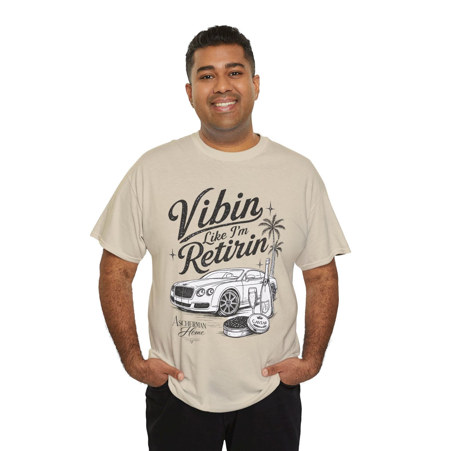 Vibin' Like I'm Retirin' Unisex Graphic T-Shirt