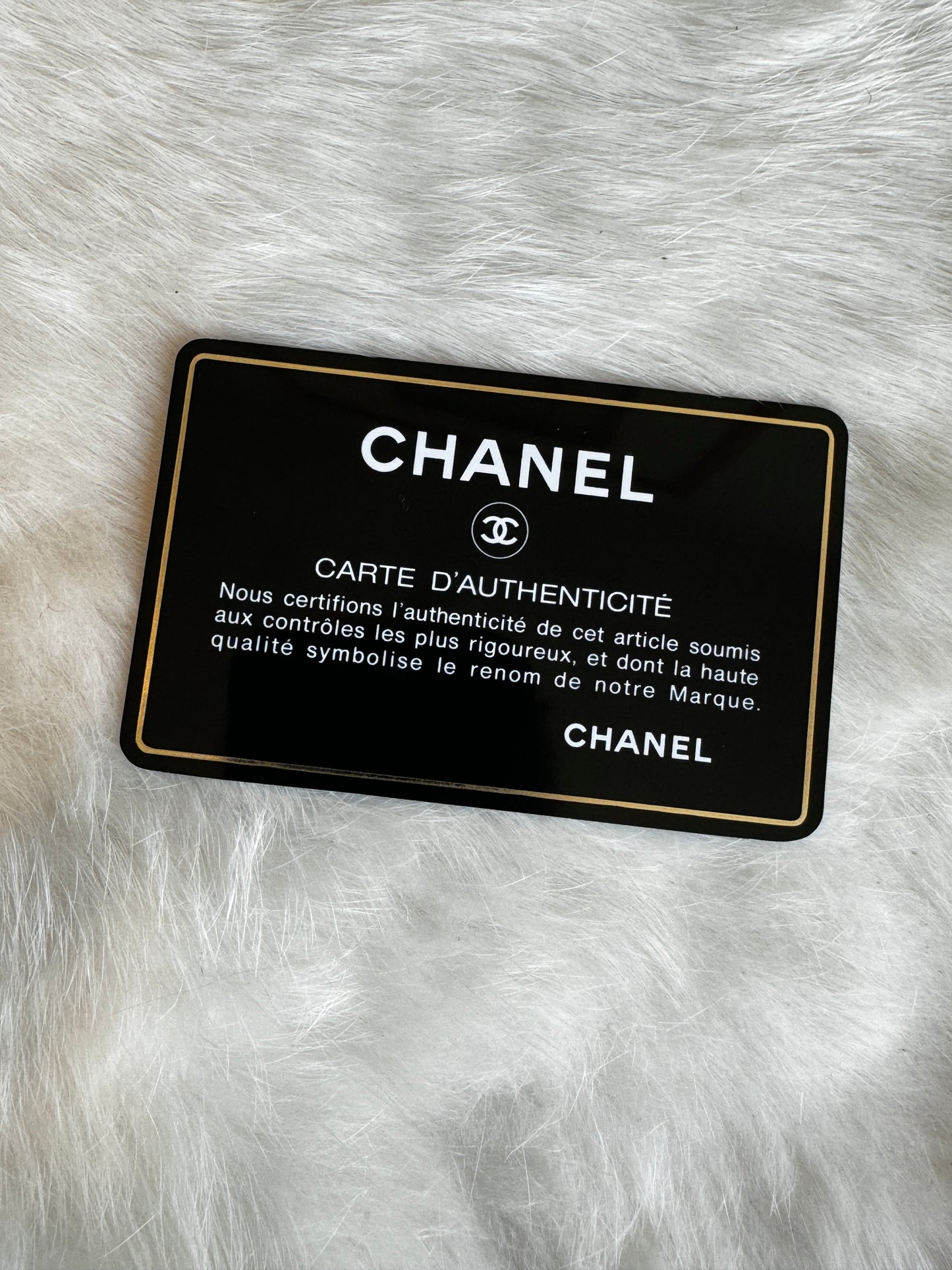 Chanel Small White Lambskin Bucket Pouch