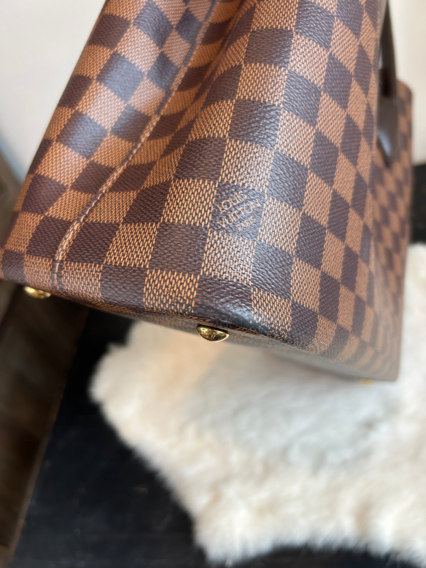 Louis Vuitton Kensington Damier Ebene 2Way Tote