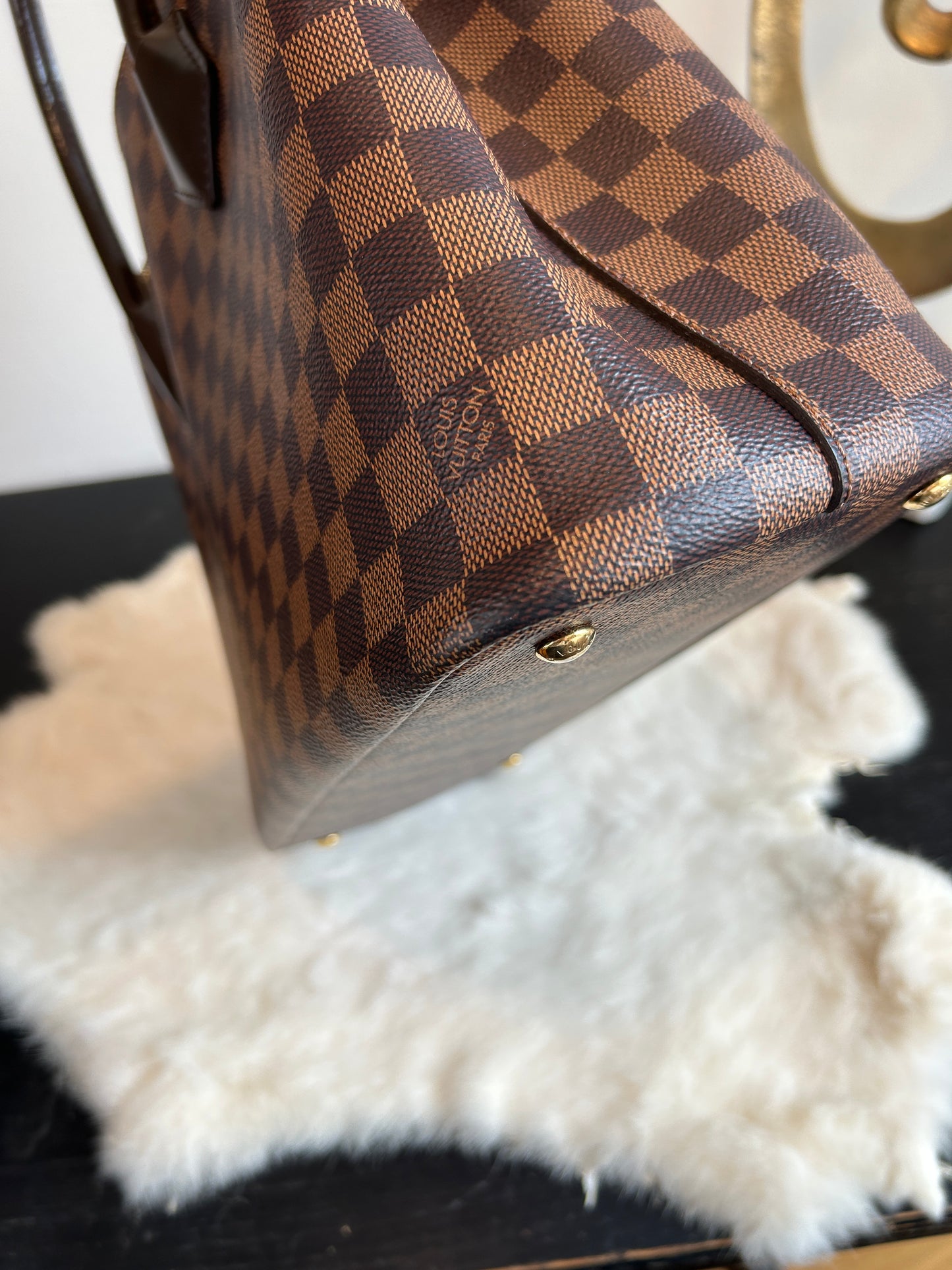 Louis Vuitton Kensington Damier Ebene 2Way Tote