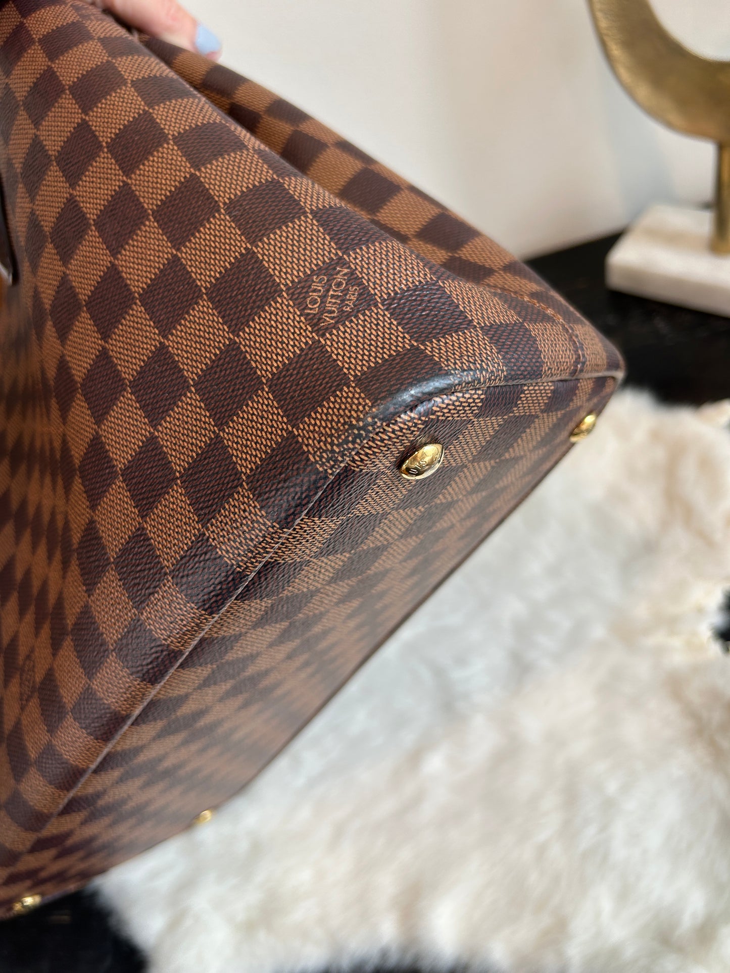 Louis Vuitton Kensington Damier Ebene 2Way Tote