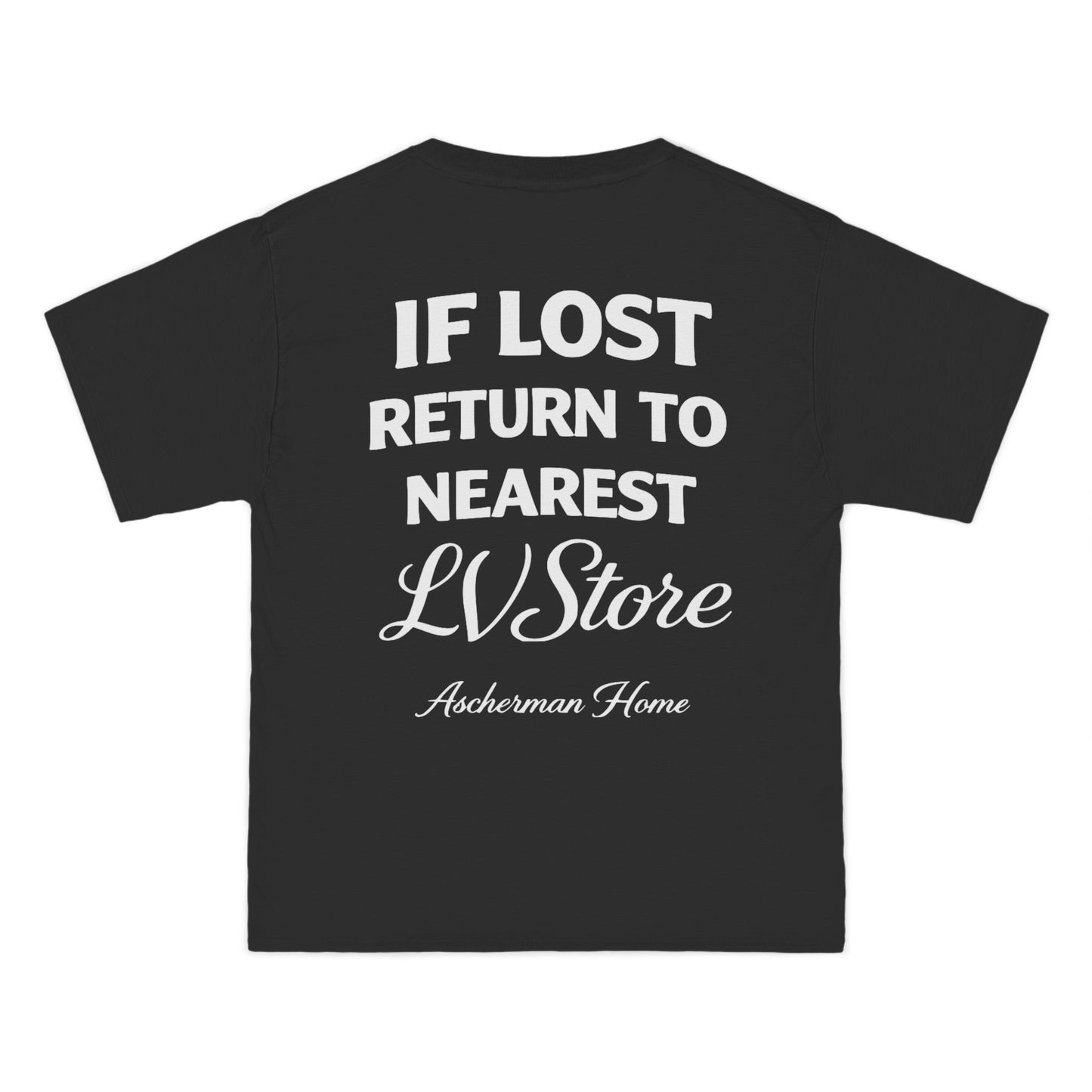 If Lost Return to Nearest LV Store Graphic Tee