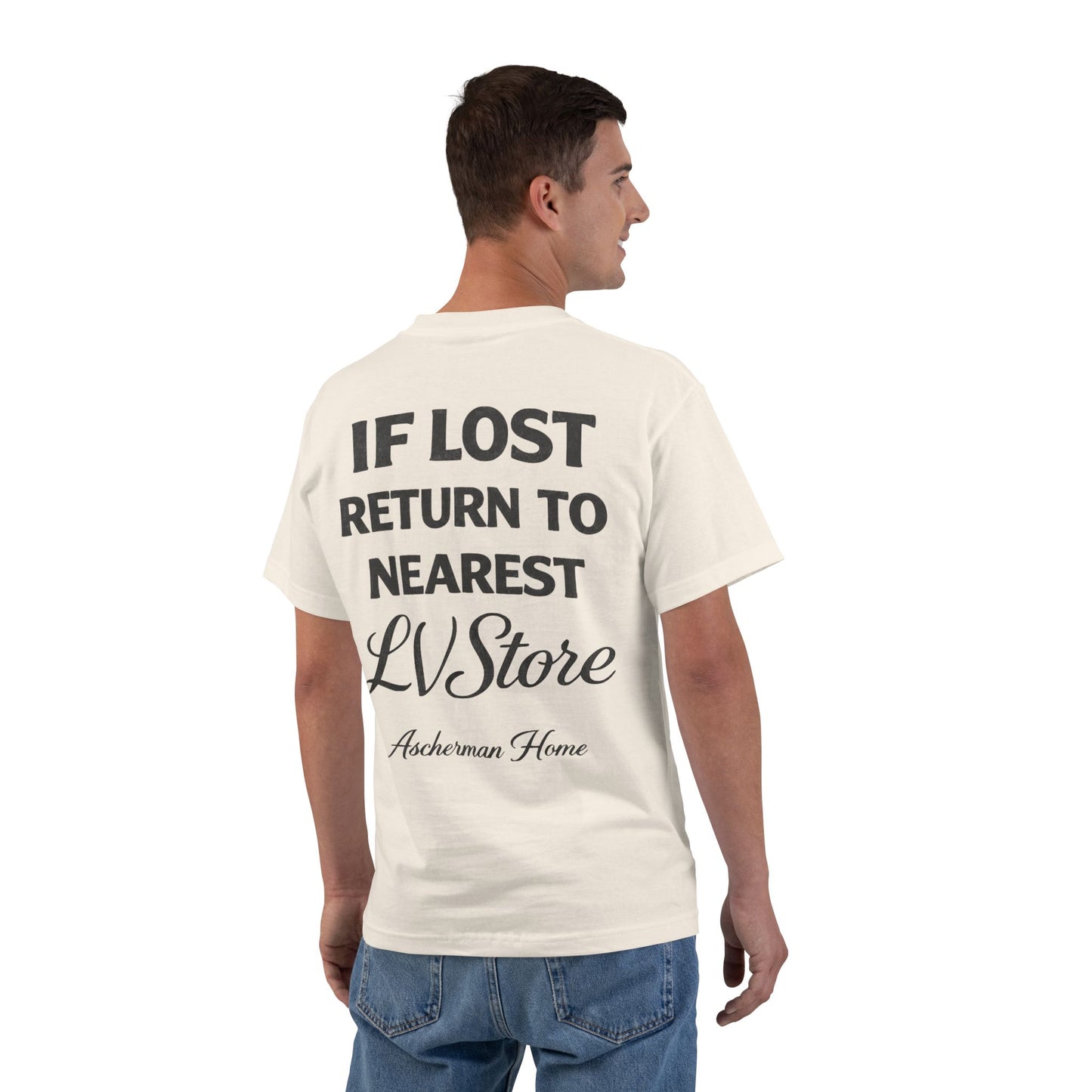 If Lost Return to Nearest LV Store Graphic Tee