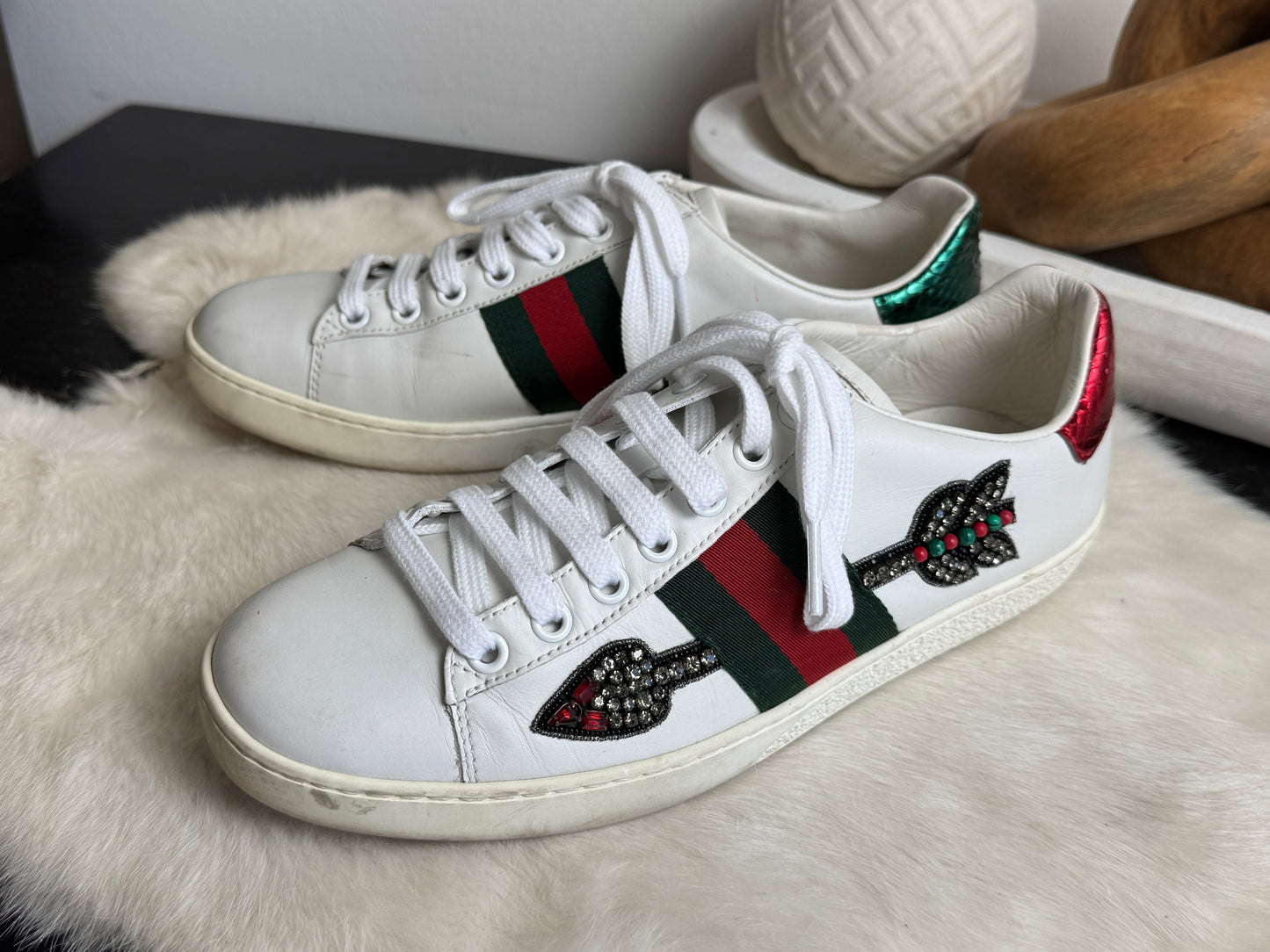 Gucci Ace Arrows Sneakers Size 36EU