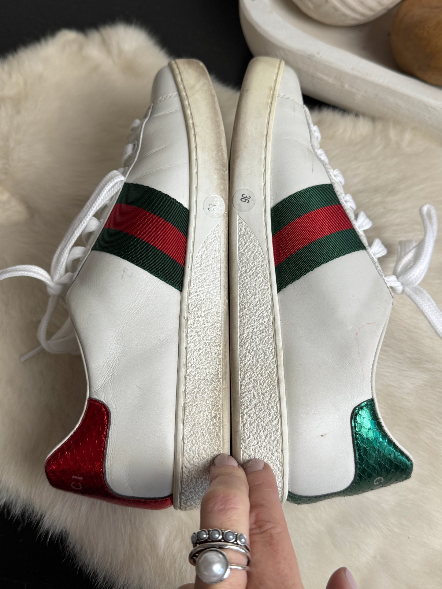 Gucci Ace Arrows Sneakers Size 36EU