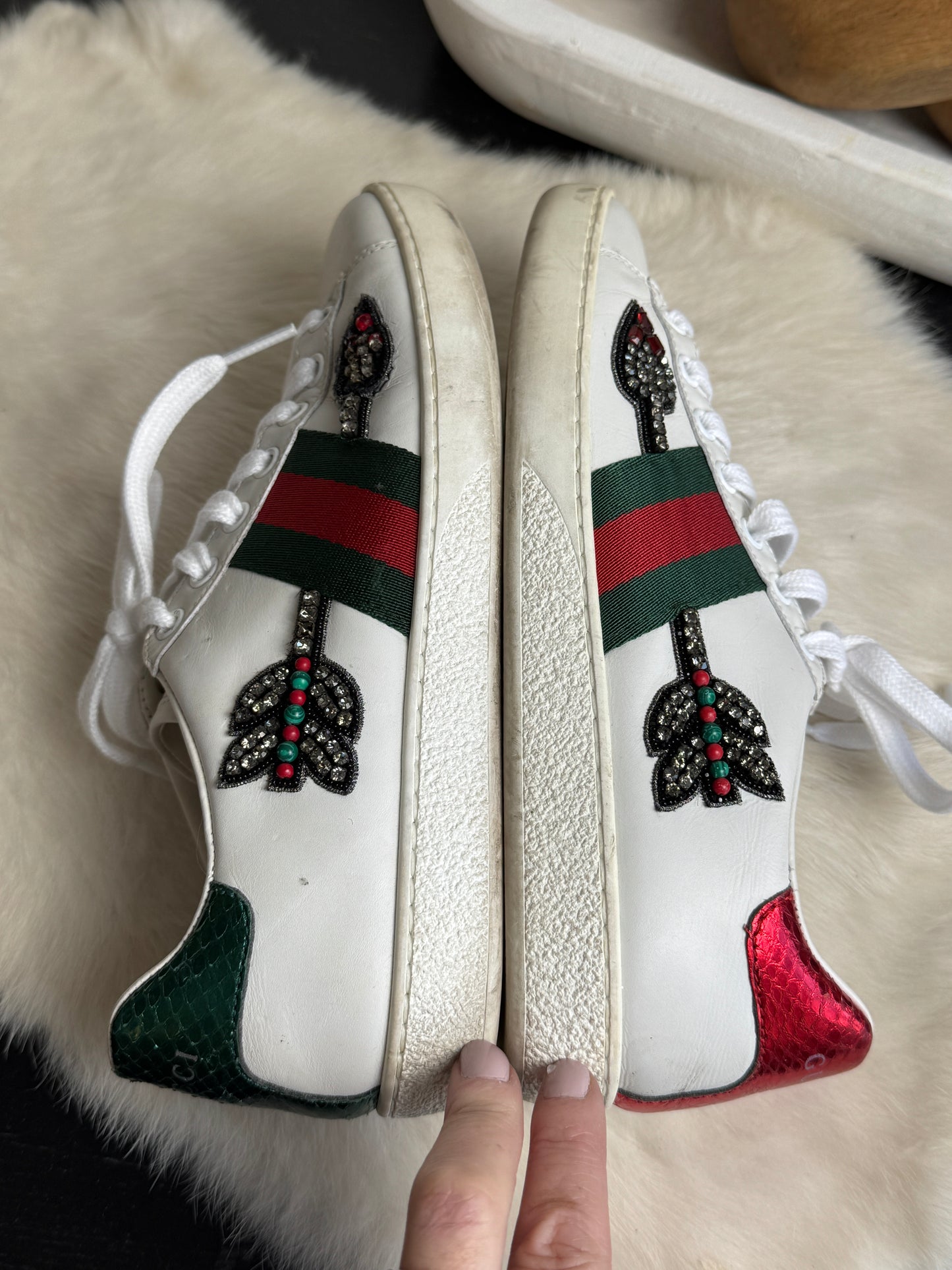 Gucci Ace Arrows Sneakers Size 36EU