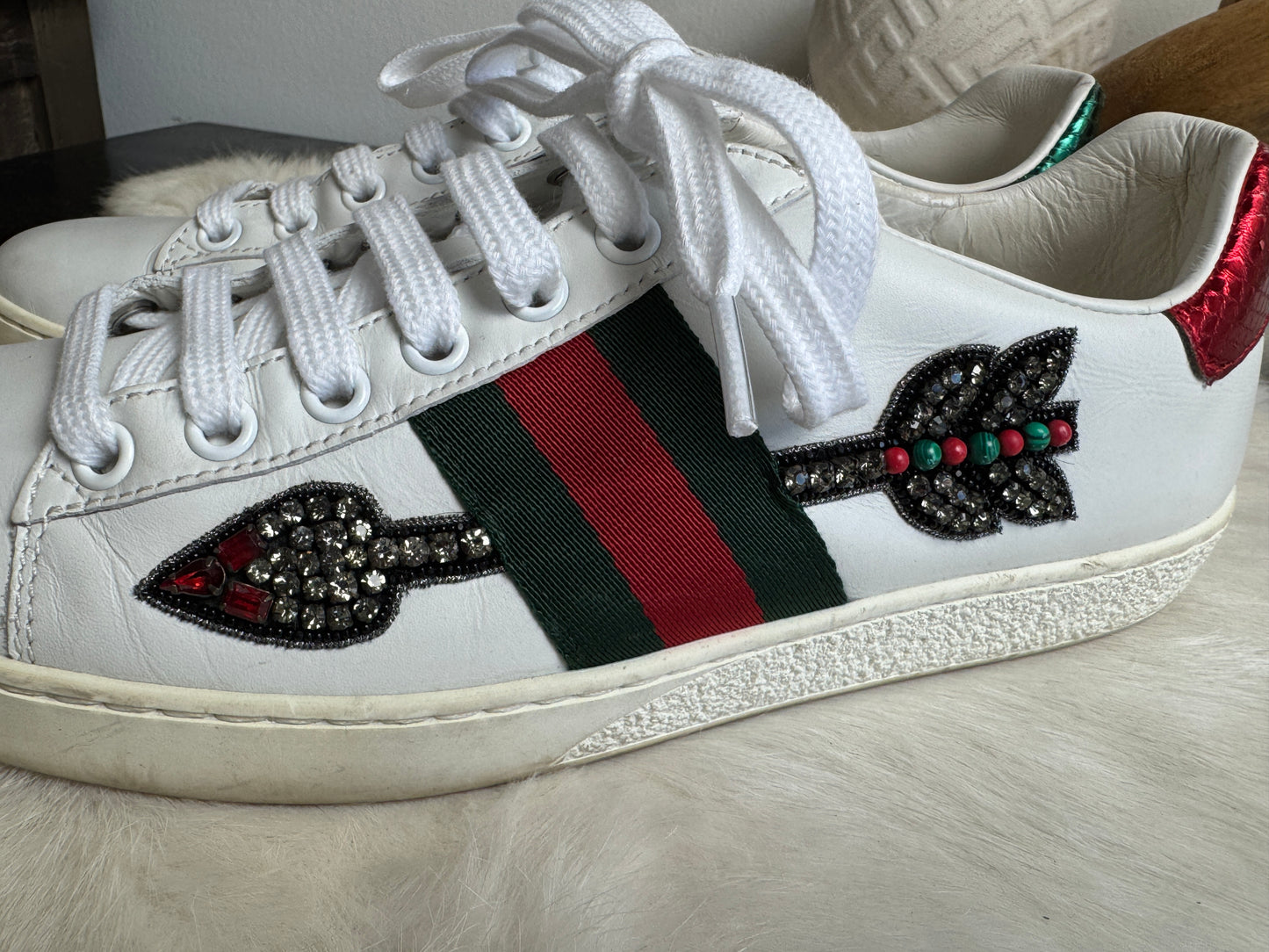 Gucci Ace Arrows Sneakers Size 36EU