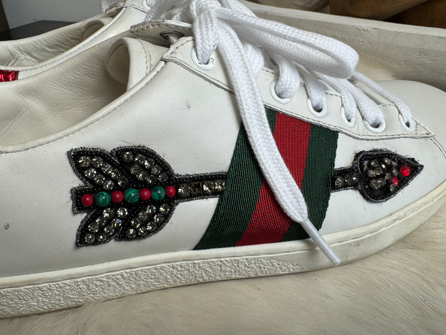 Gucci Ace Arrows Sneakers Size 36EU