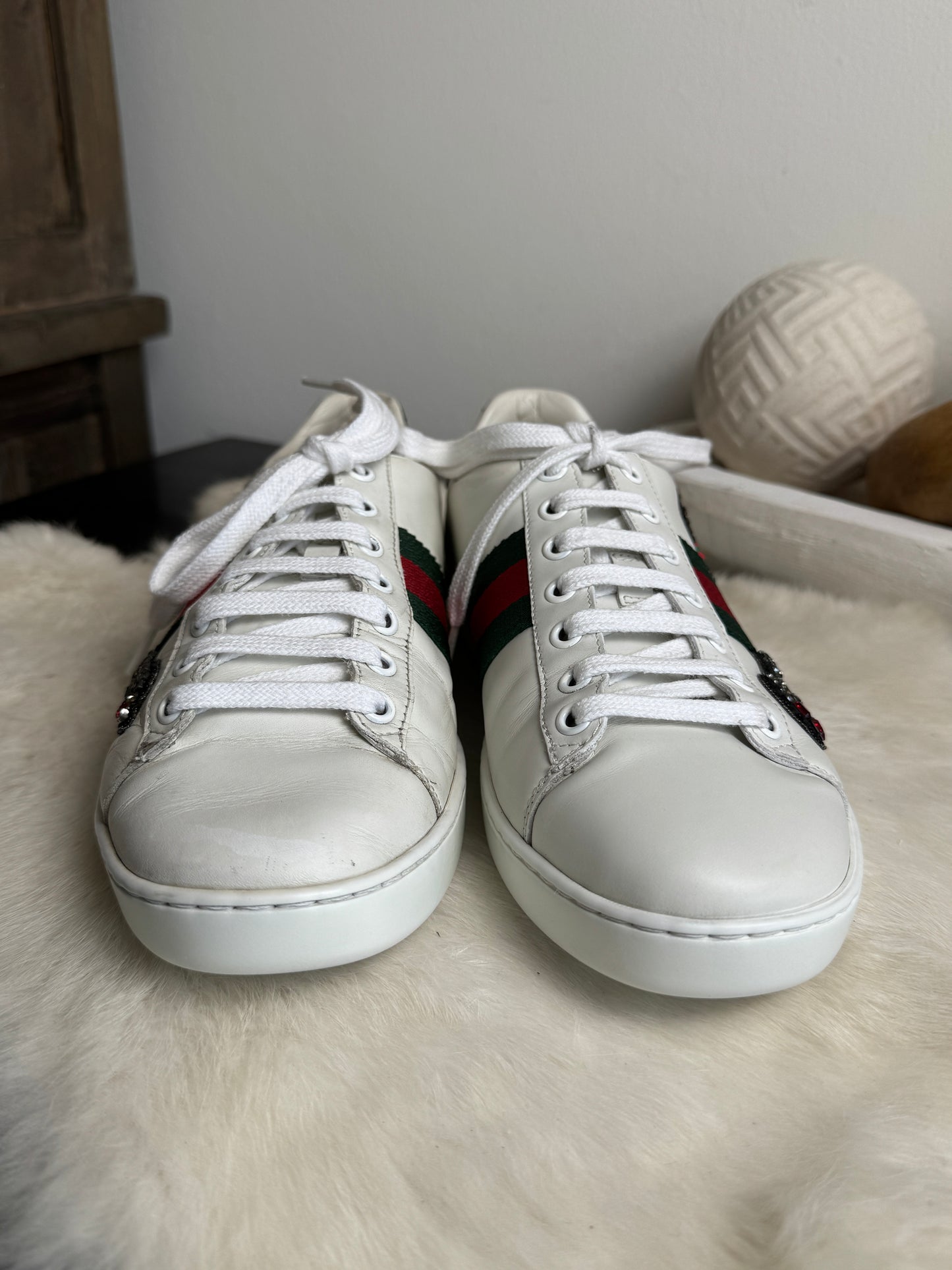 Gucci Ace Arrows Sneakers Size 38EU