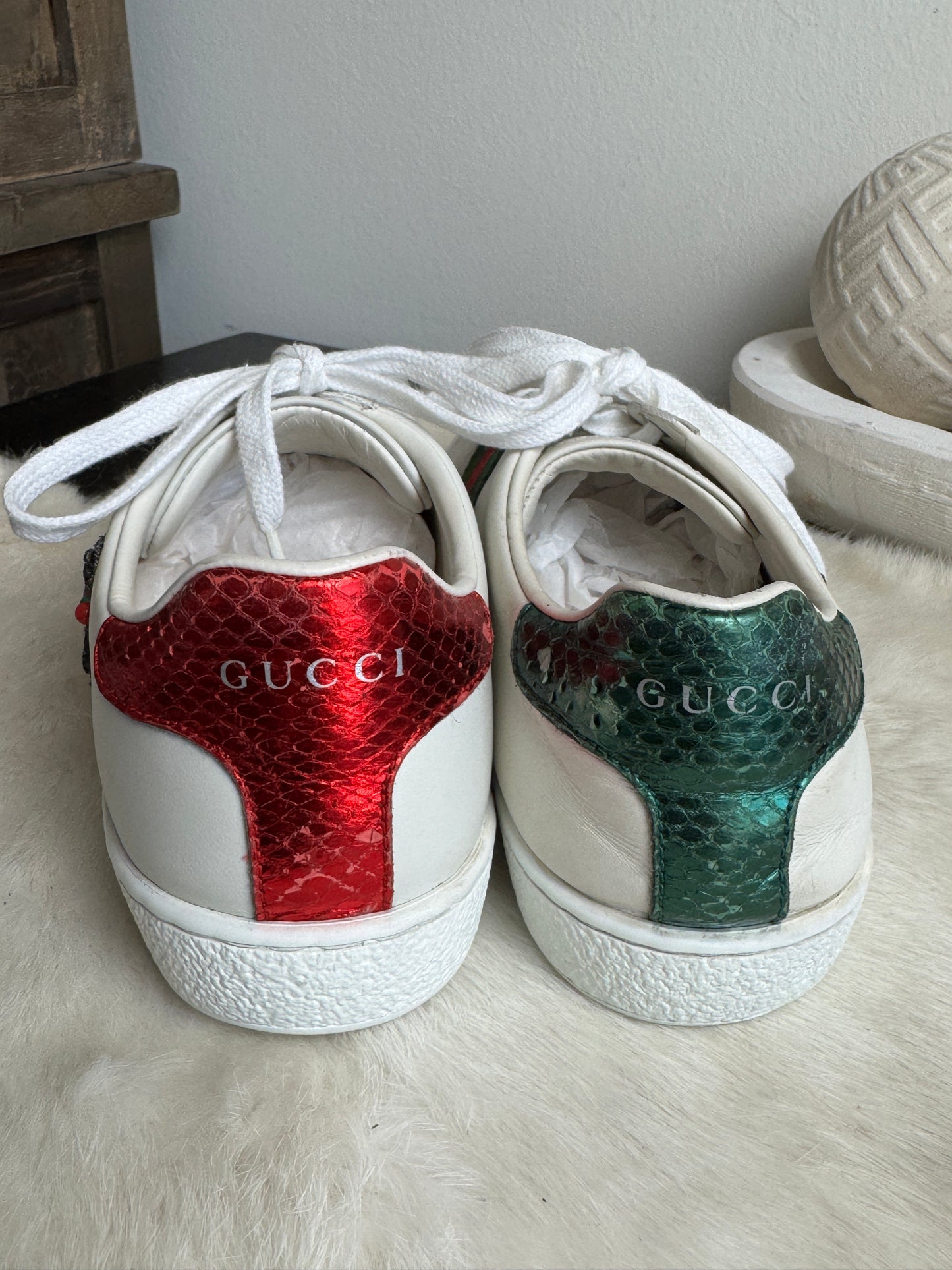 Gucci Ace Arrows Sneakers Size 38EU