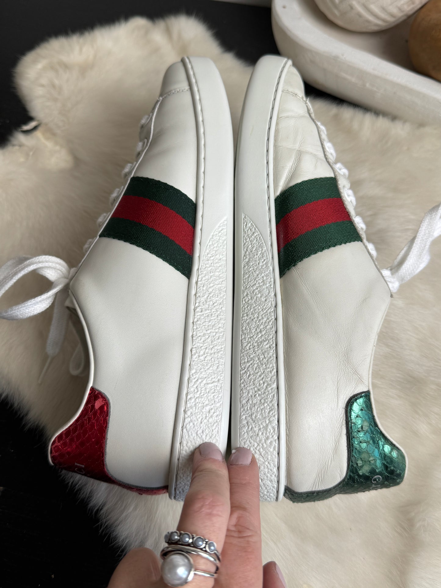 Gucci Ace Arrows Sneakers Size 38EU