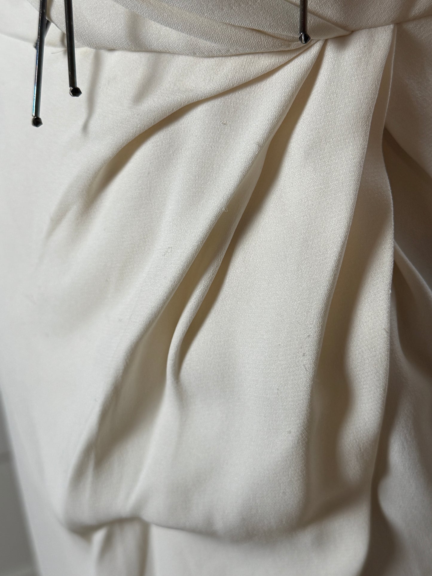 Versace Couture One Shoulder Silk Beaded Gown 40/6