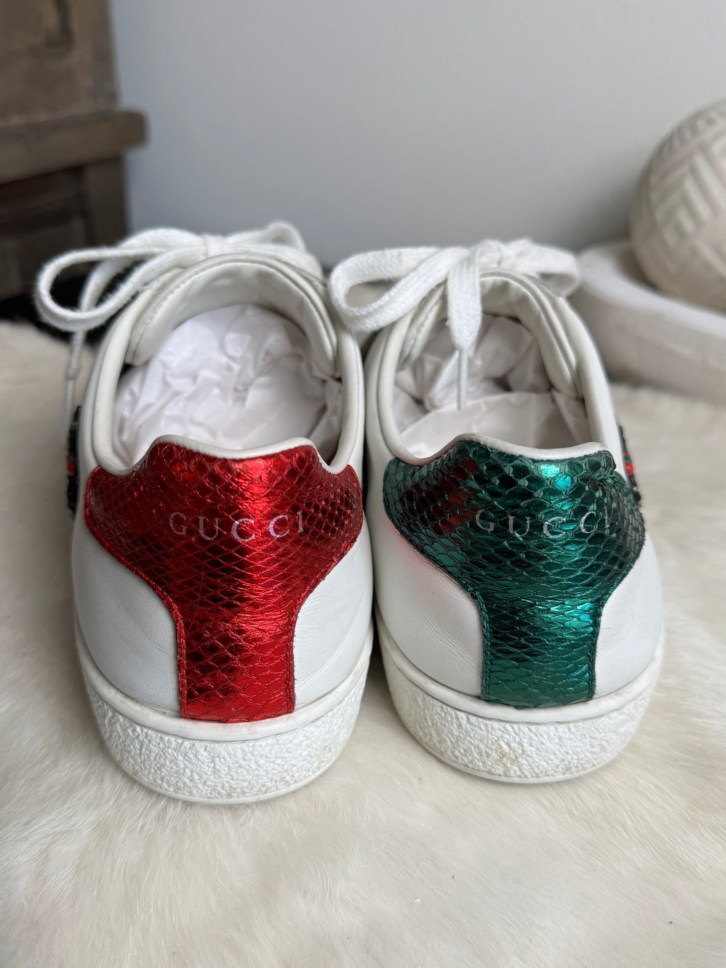 Gucci Ace Arrows Sneakers Size 39.5EU