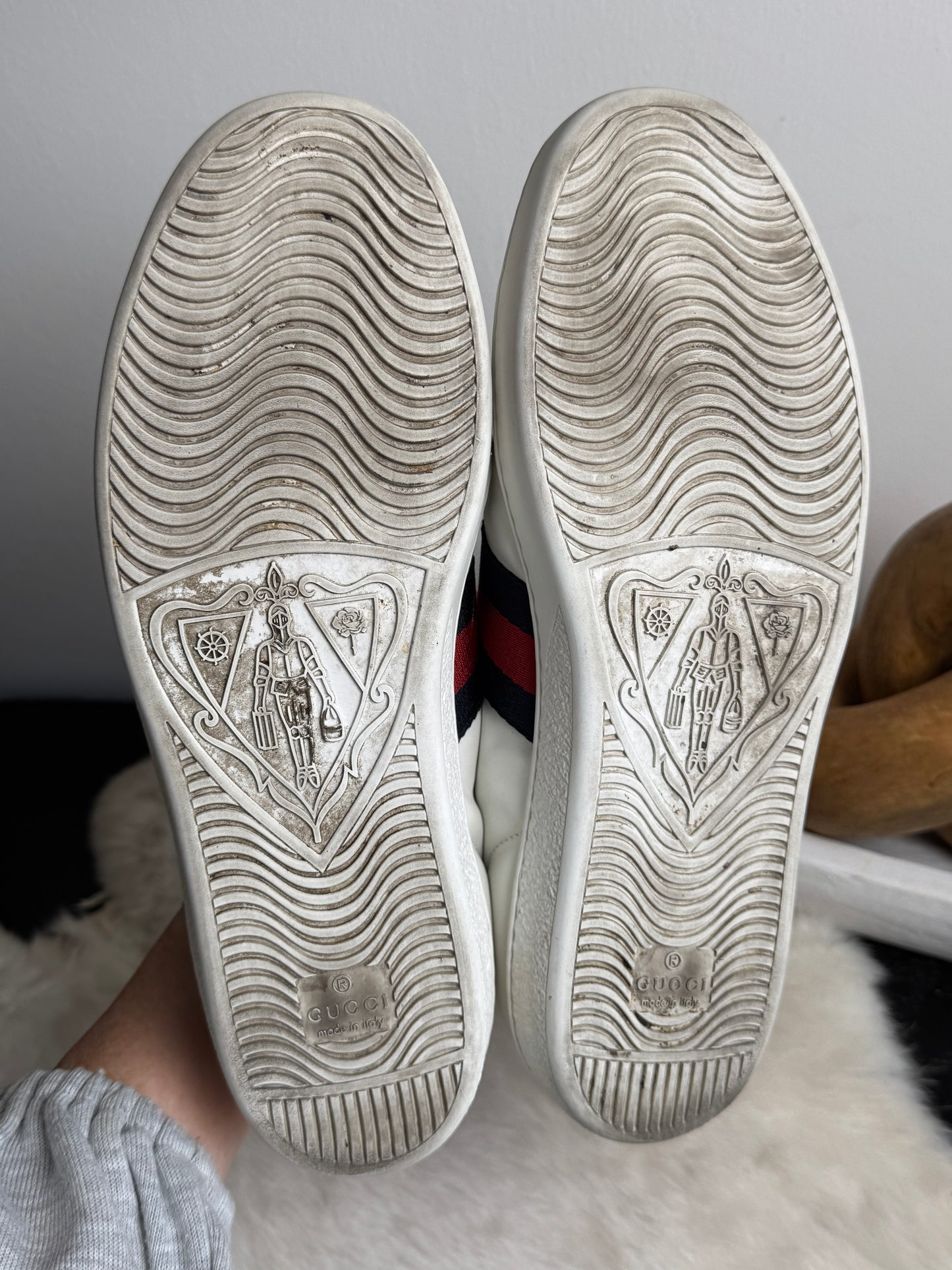 Gucci Ace Snakes Sneakers Size 38.5EU