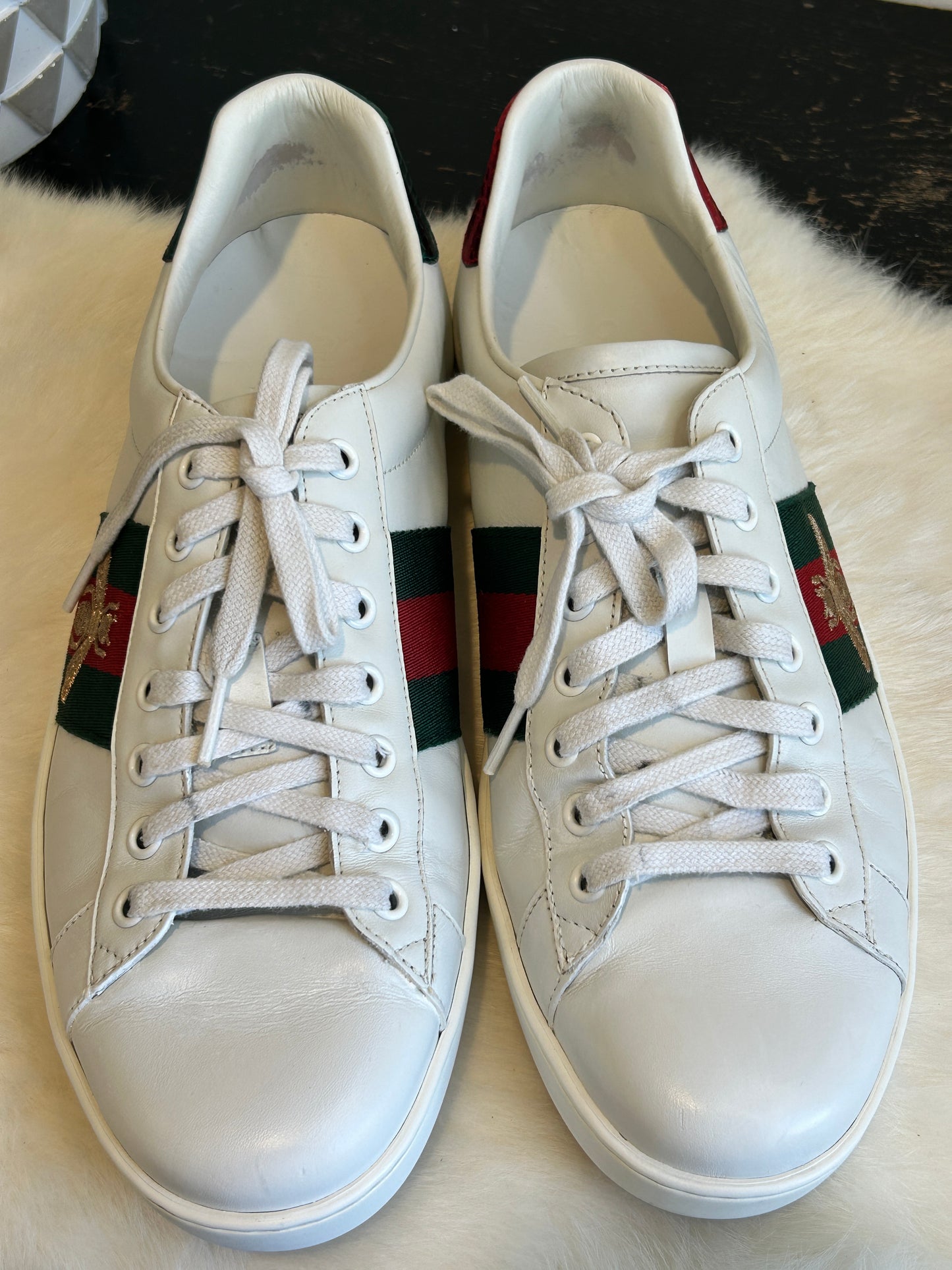 GUCCI Ace Bees Sneakers Mens 7EU (40EU Women's)