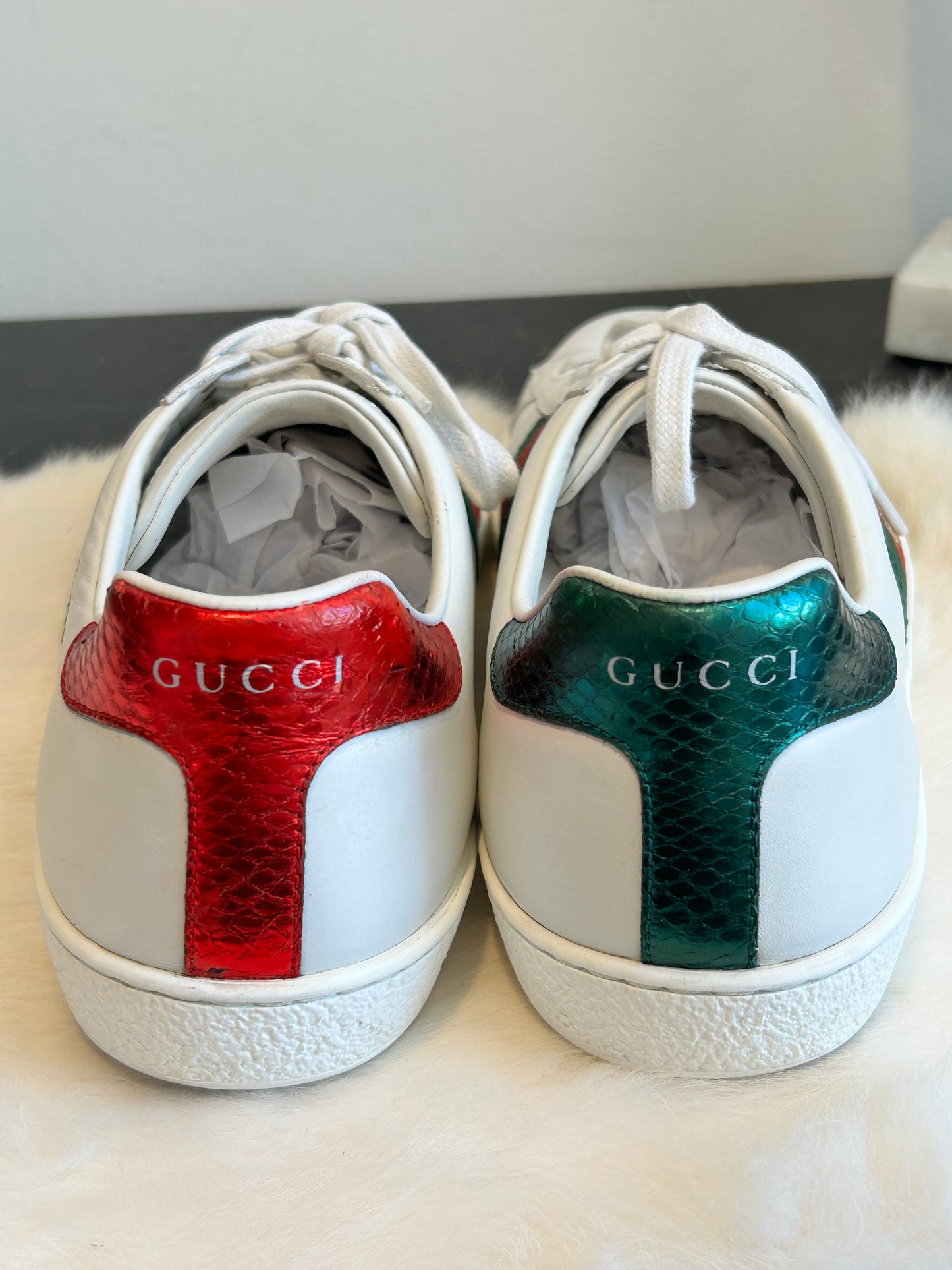 GUCCI Ace Bees Sneakers Mens 7EU (40EU Women's)