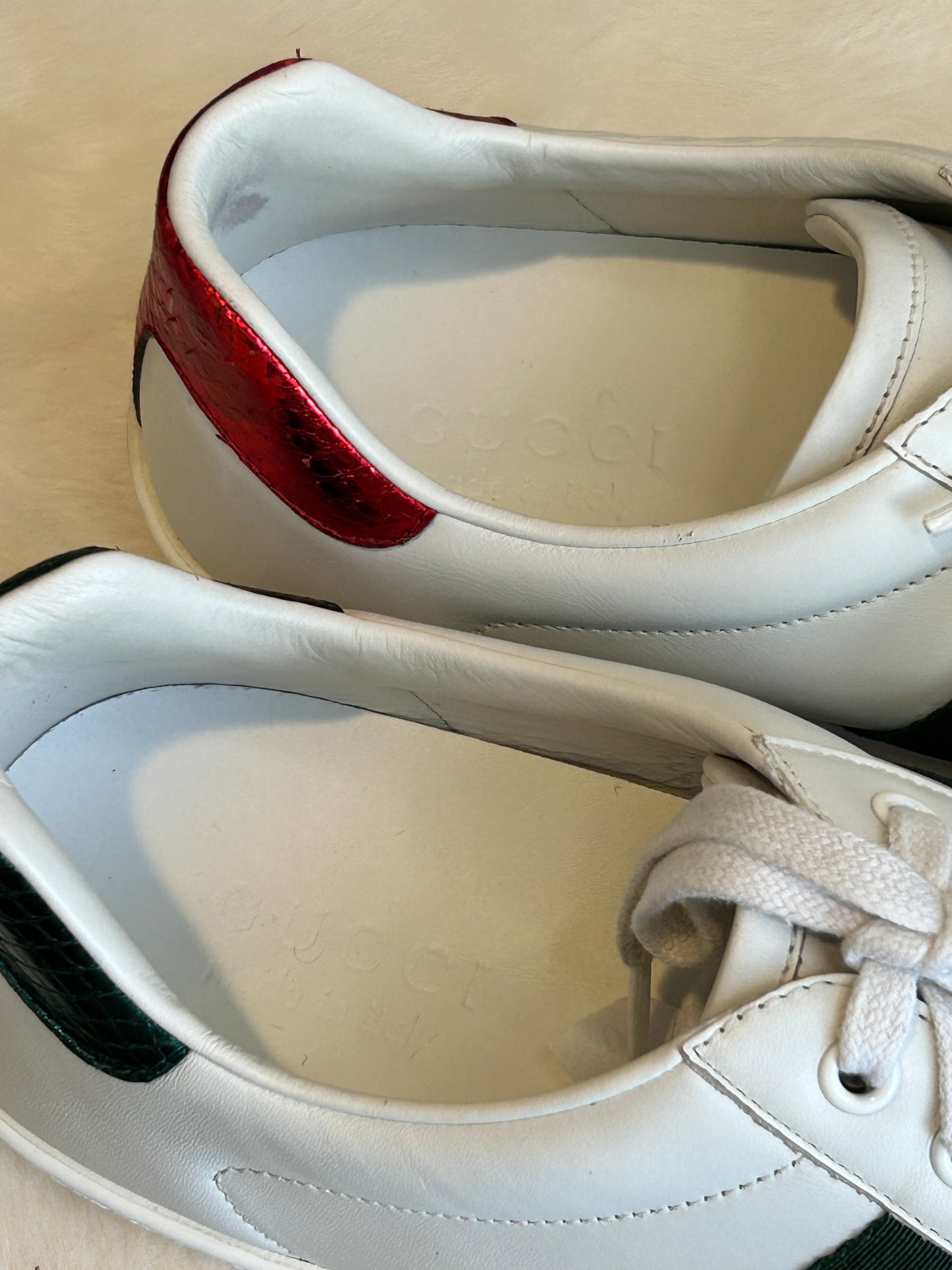 GUCCI Ace Bees Sneakers Mens 7EU (40EU Women's)