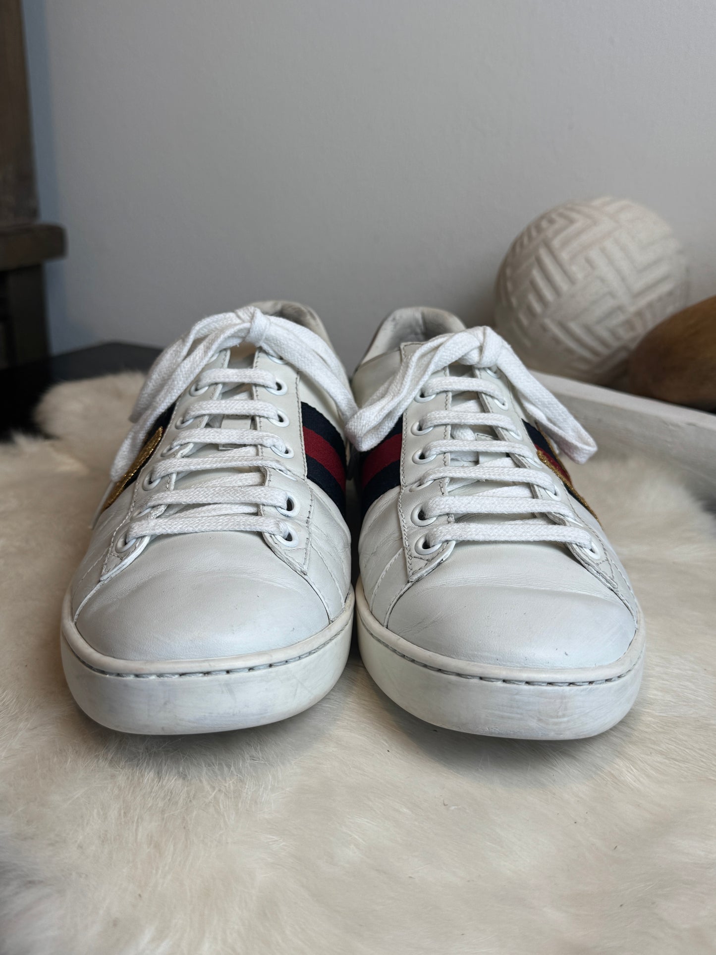 Gucci Ace LOVED Sneakers Size 37EU