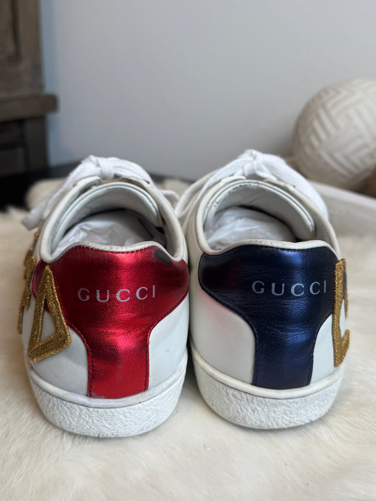 Gucci Ace LOVED Sneakers Size 37EU