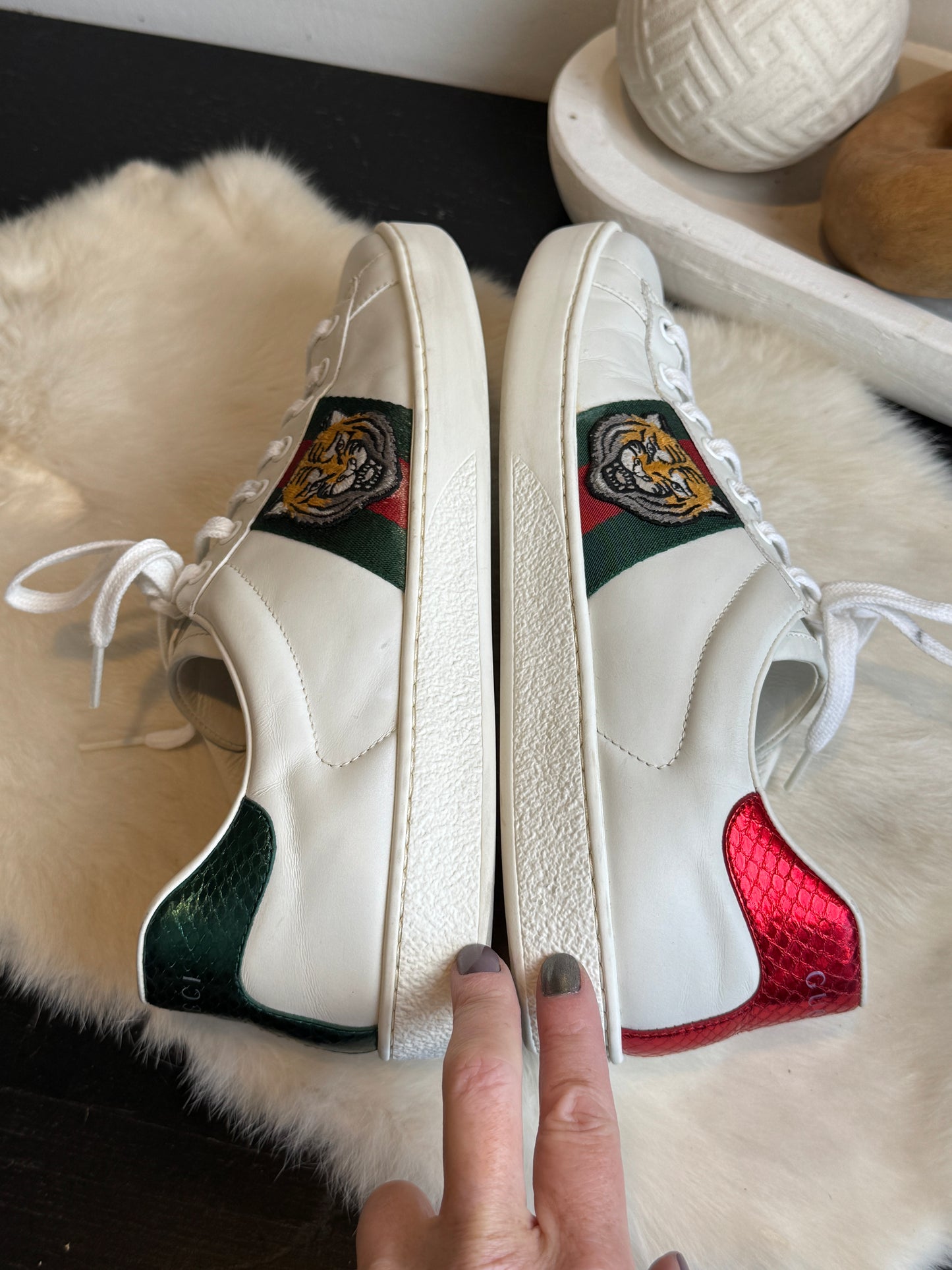 GUCCI Ace Tigers Sneakers Mens 8EU (41EU Womens)