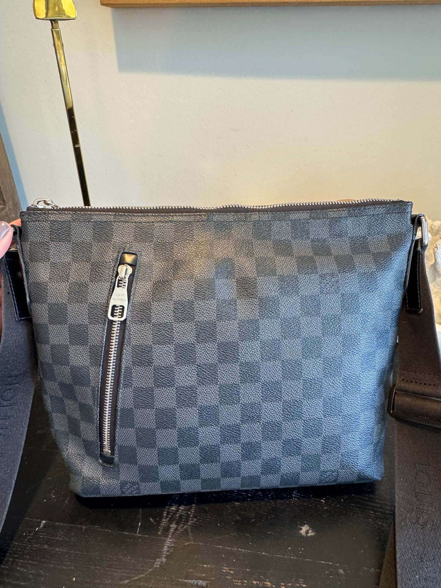 Louis Vuitton Damier Graphite Mick PM Crossbody Messenger Bag