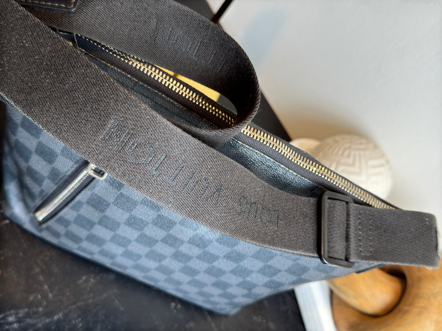 Louis Vuitton Damier Graphite Mick PM Crossbody Messenger Bag