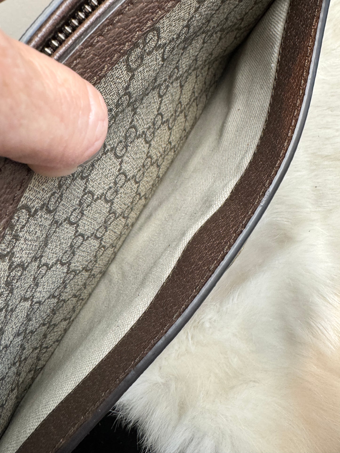 GUCCI GG Supreme Canvas Ophidia Crossbody