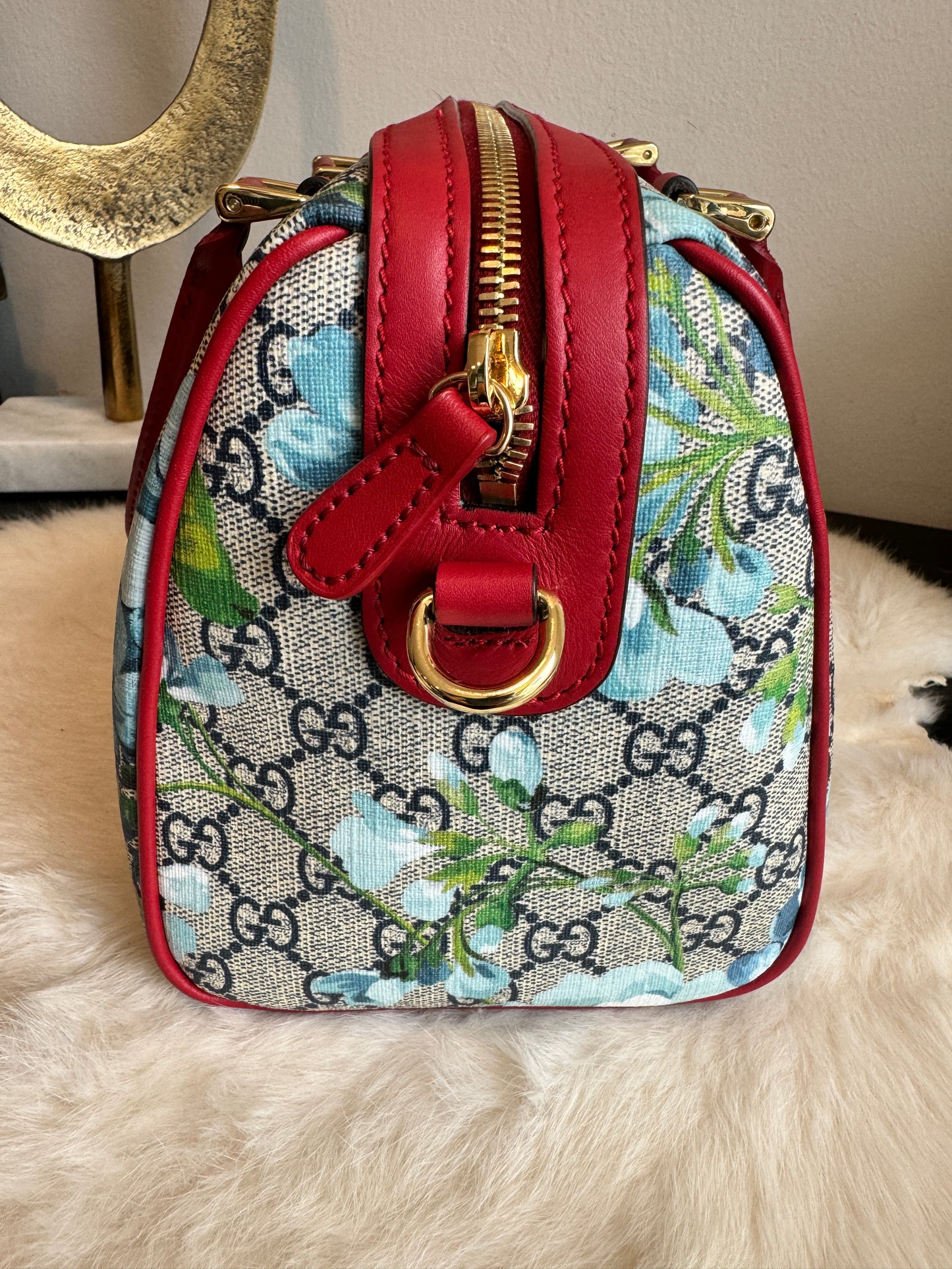 GUCCI Blooms Small Boston 2-Way Handbag