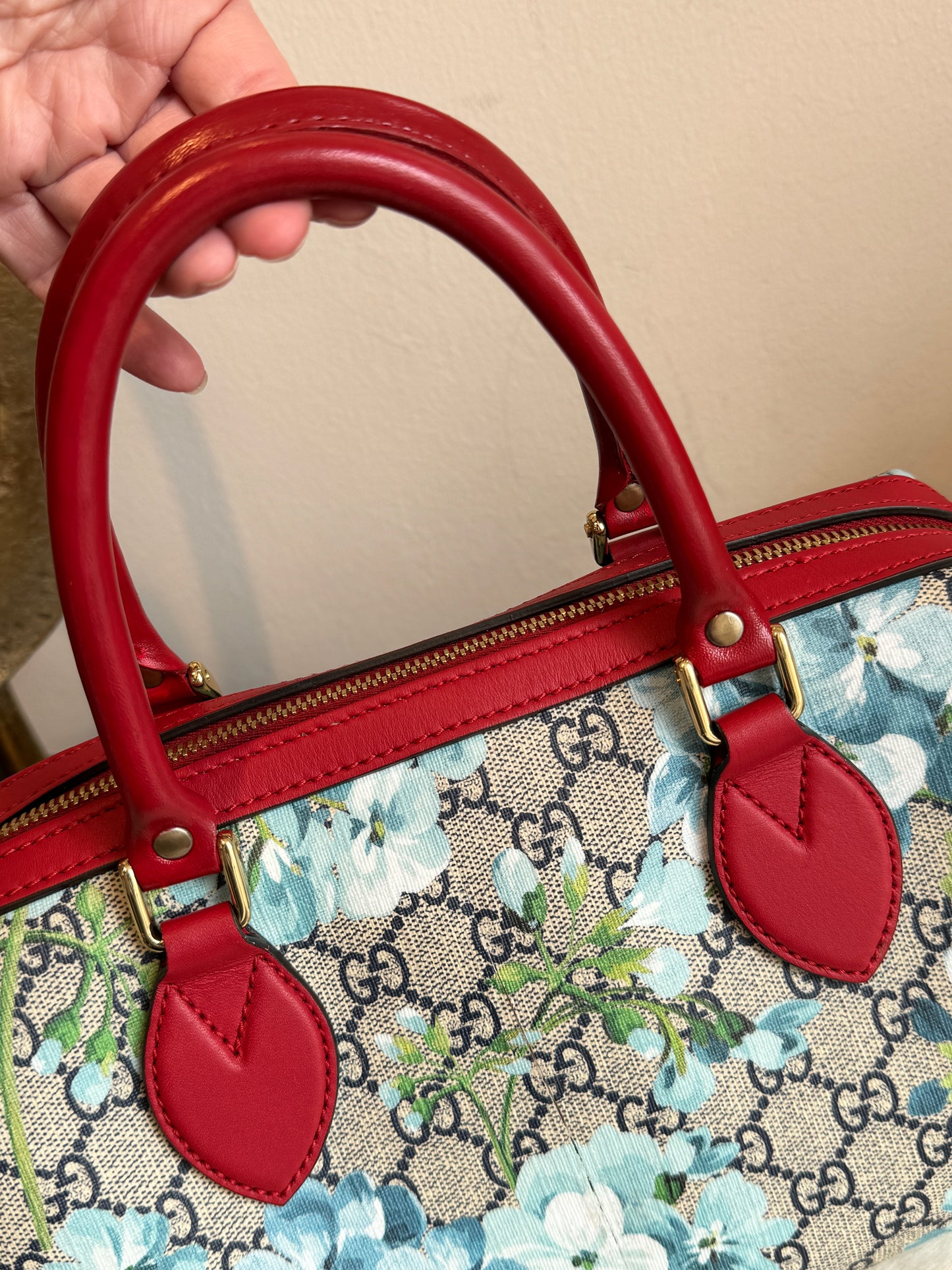 GUCCI Blooms Small Boston 2-Way Handbag