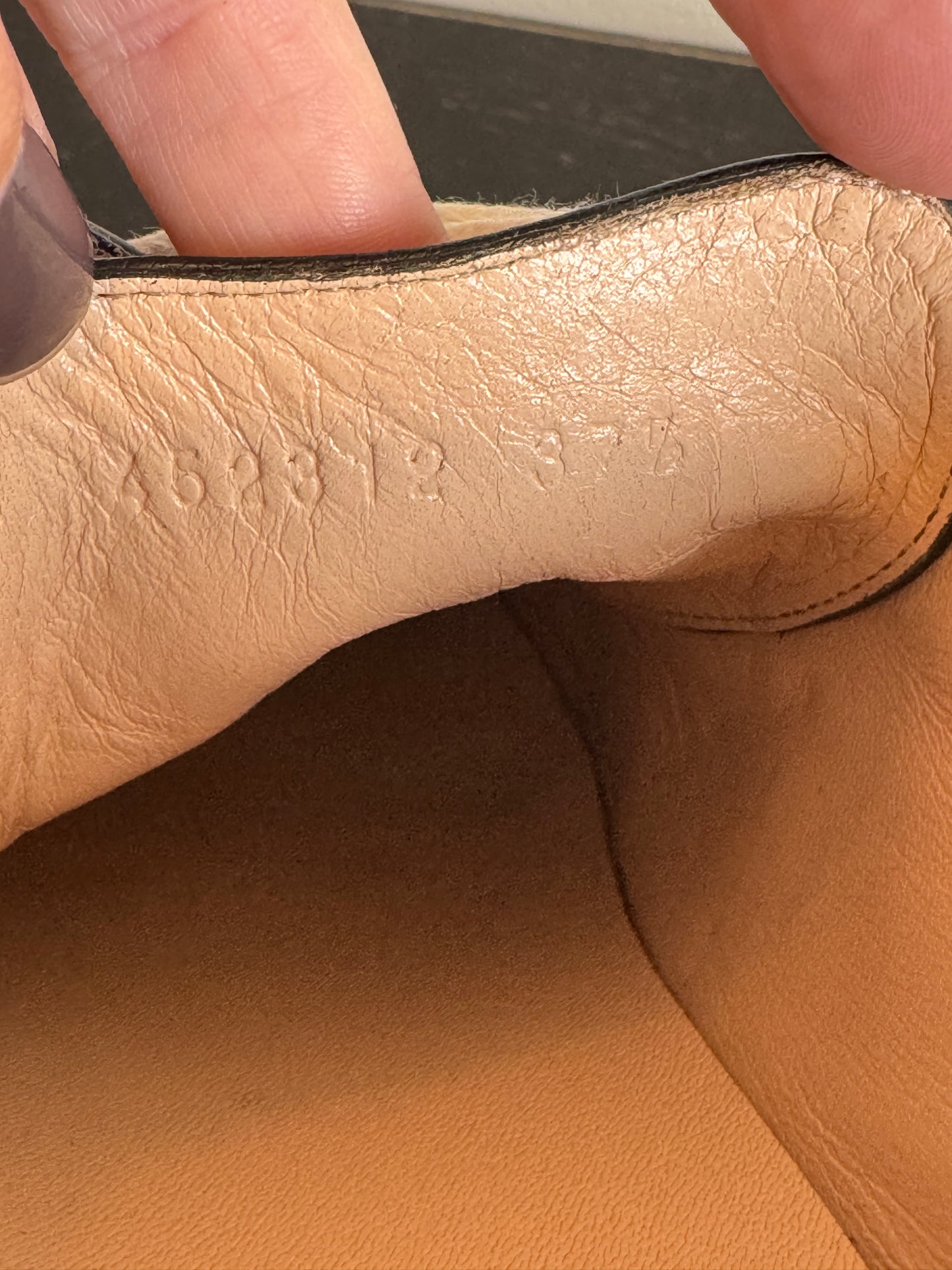 GUCCI Black Peggy Platforms Women's 37.5EU