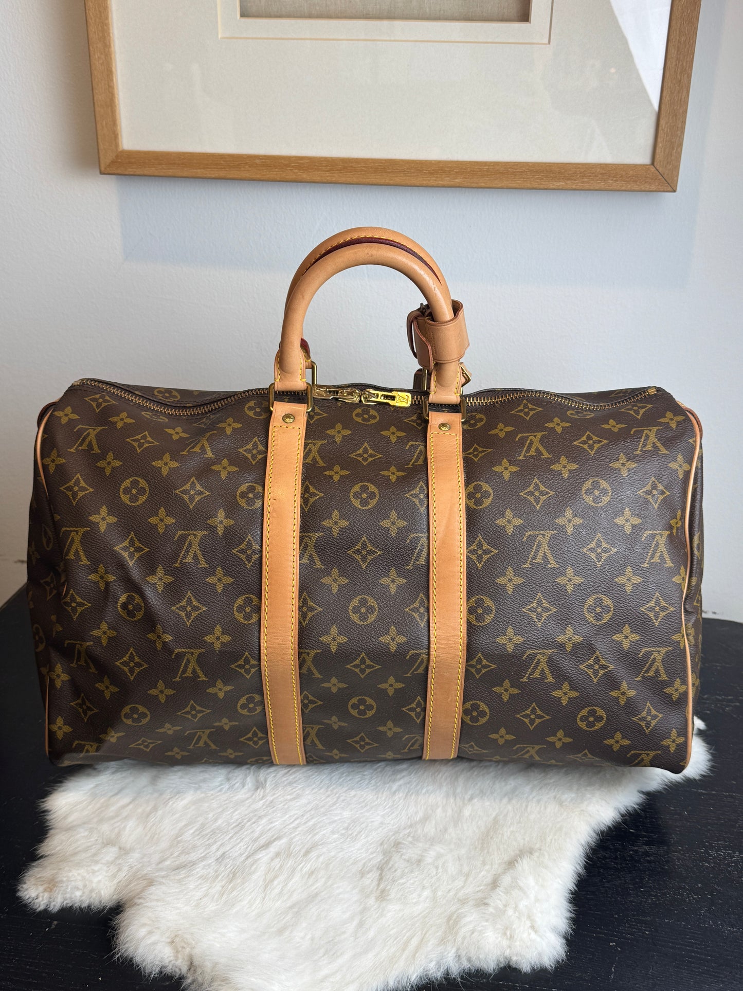 Louis Vuitton Monogram Keepall 45 Duffel