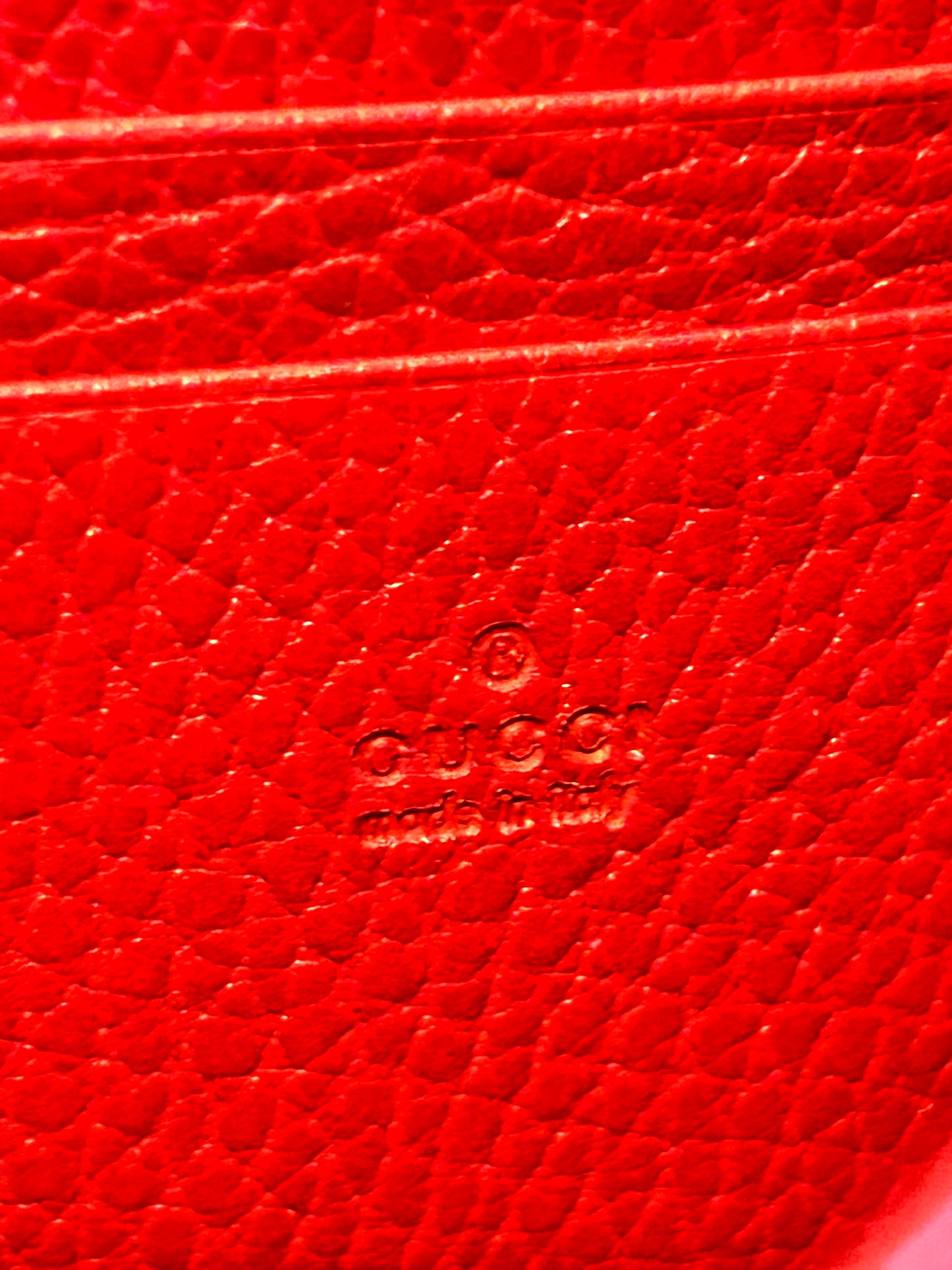 GUCCI Mini Dionysus Chain Wallet Hibiscus RED